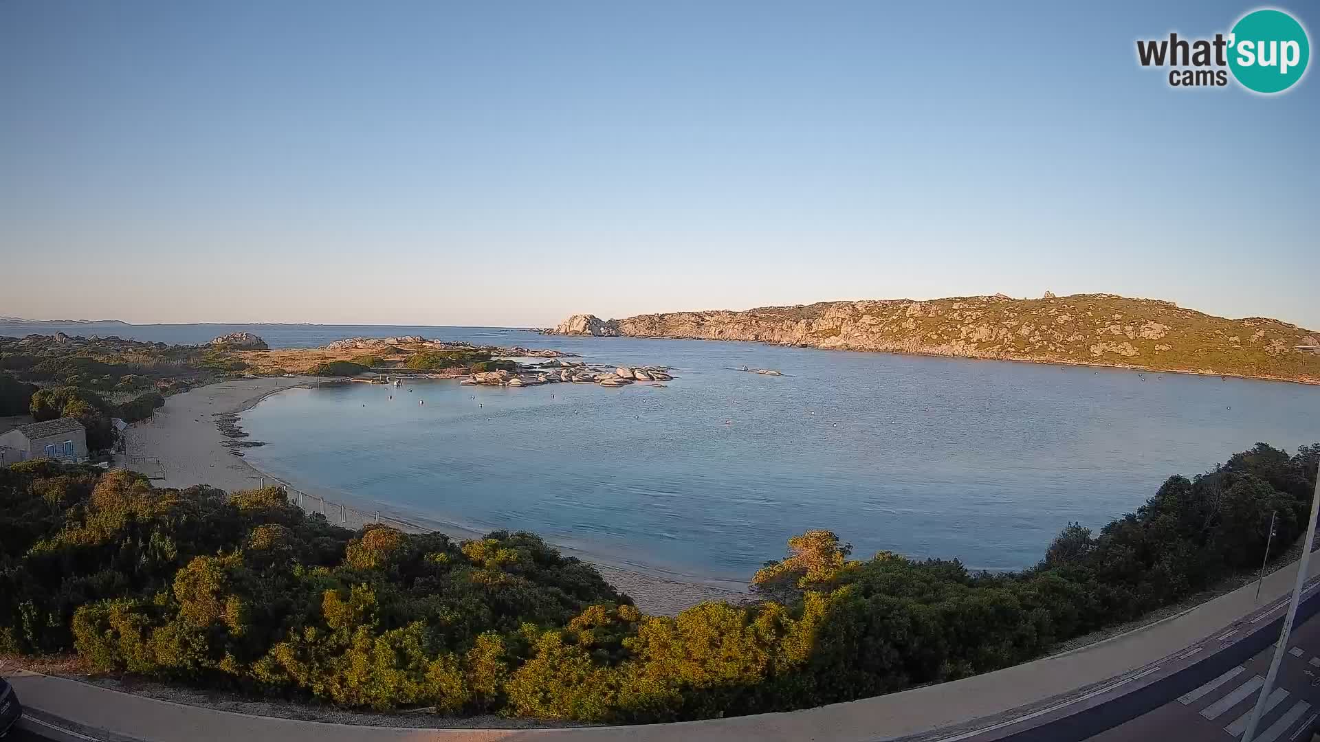 Webcam Rena di Levante – Live View from Capo Testa