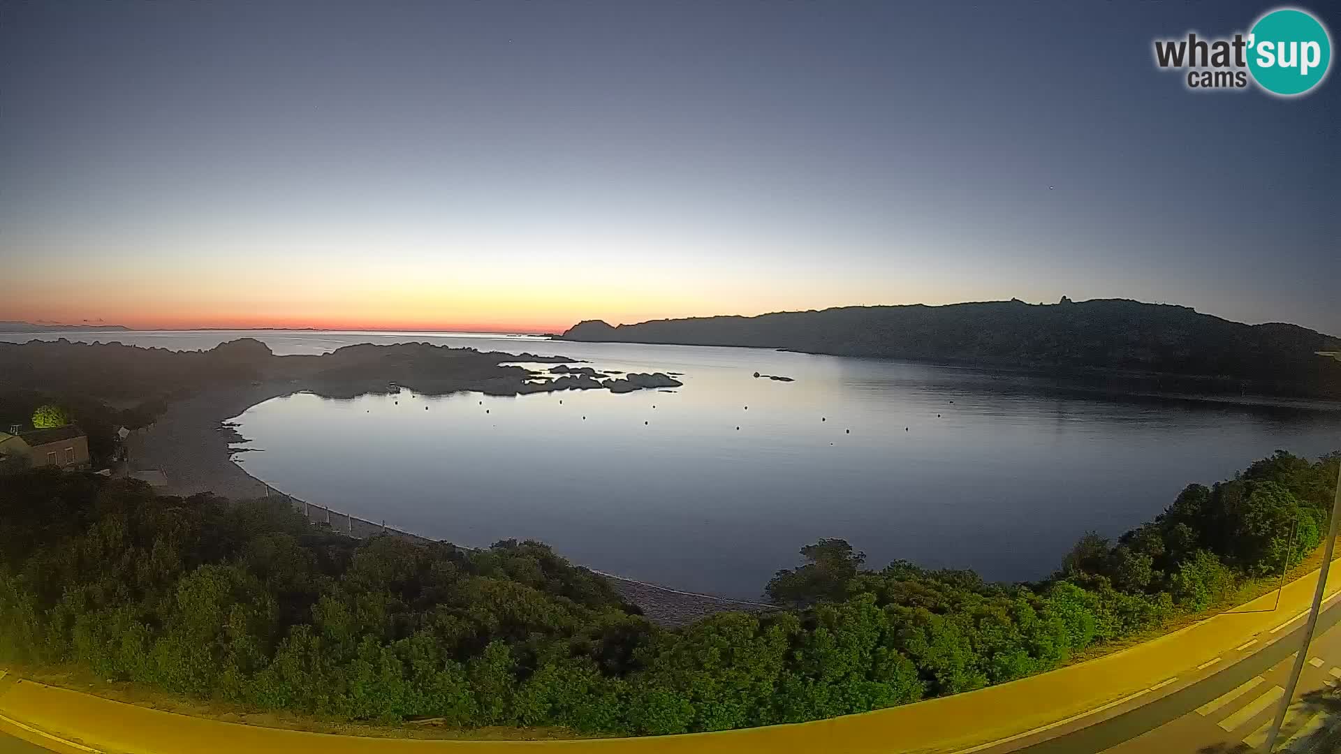 Webcam Rena di Levante – Live View from Capo Testa