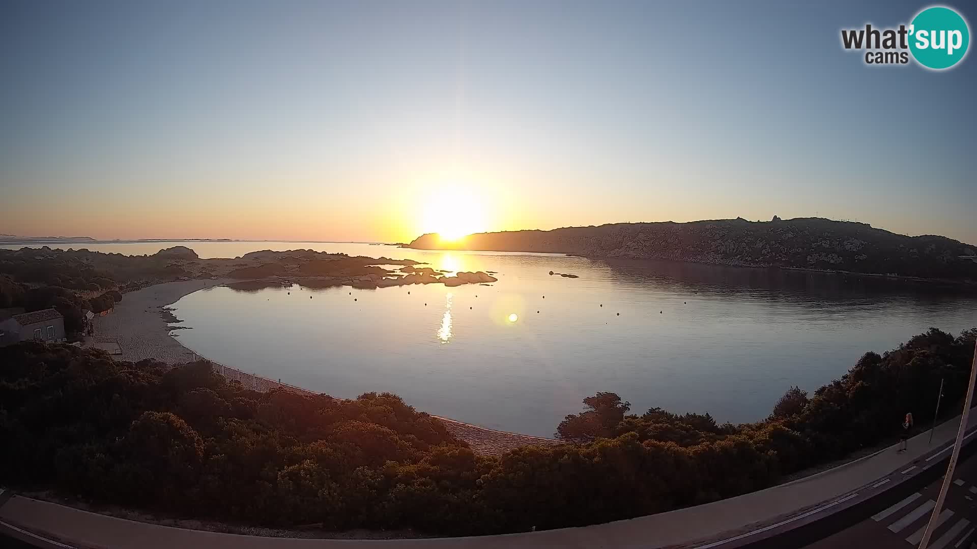 Webcam Rena di Levante – Live View from Capo Testa