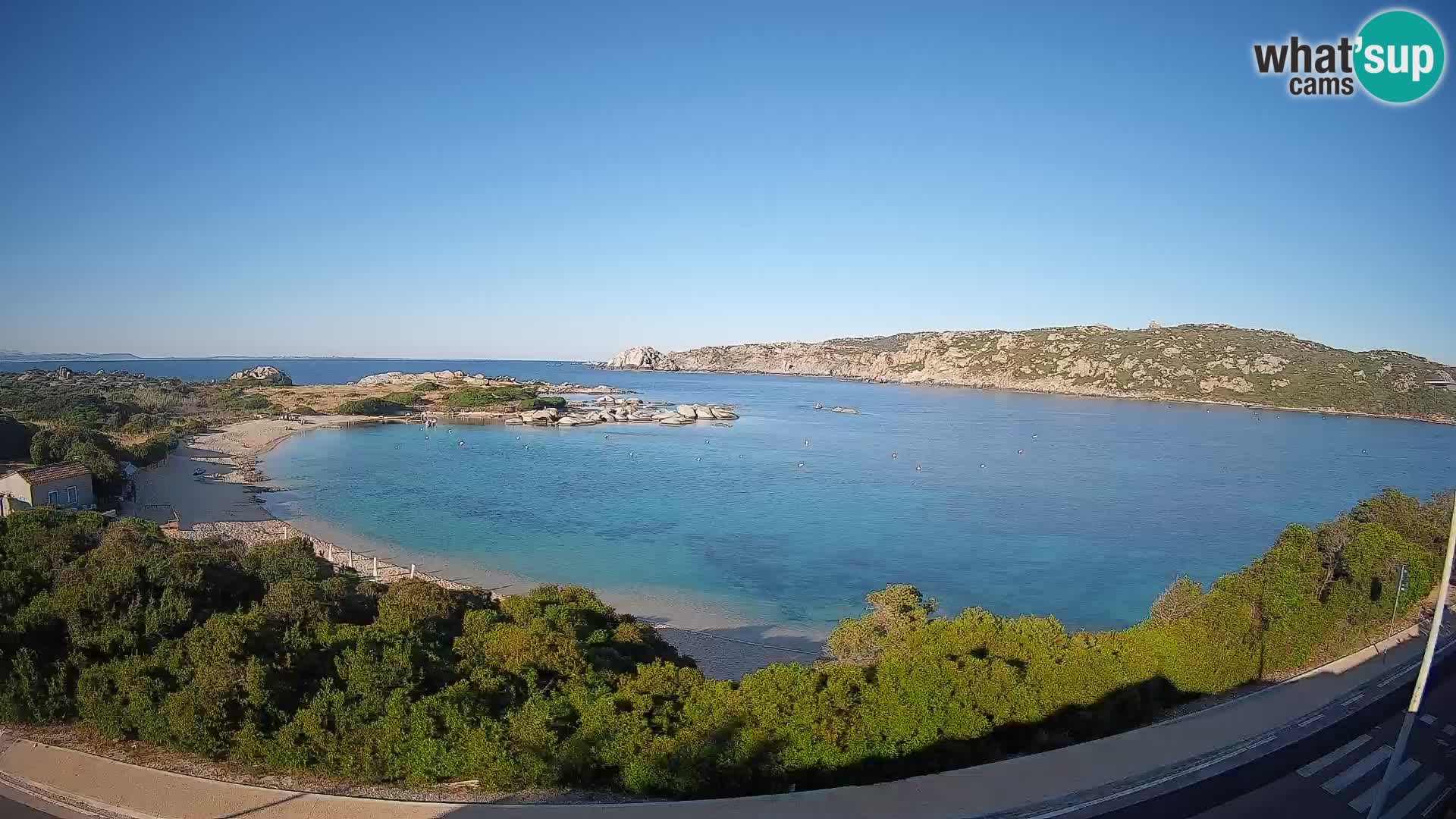 Webcam Rena di Levante – Vista en directo desde Capo Testa