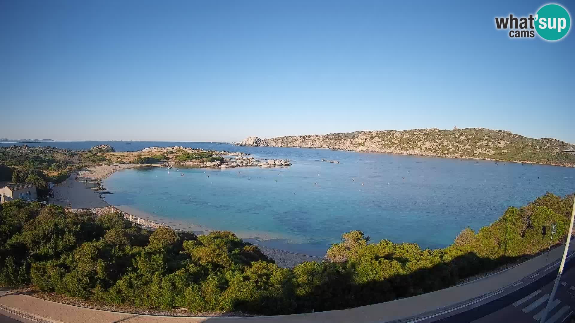 Webcam Rena di Levante – Live View from Capo Testa