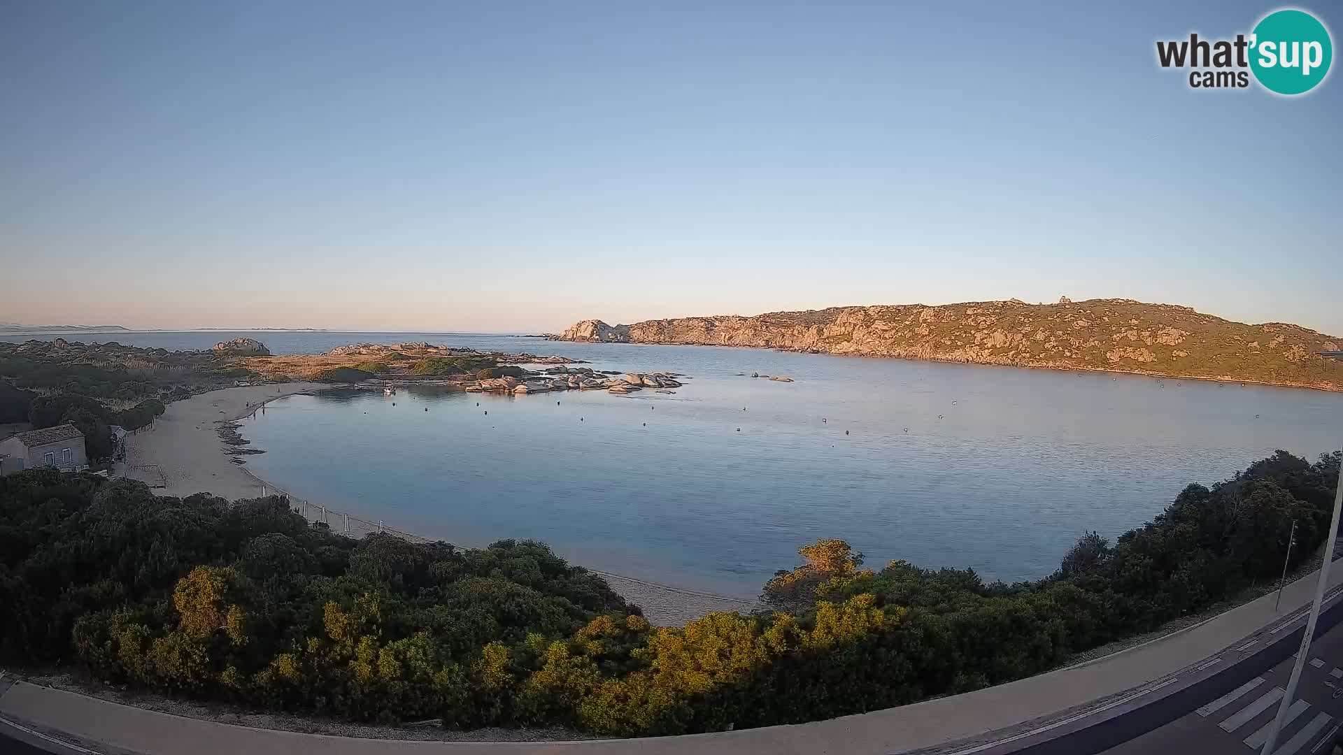 Webcam Rena di Levante – Live View from Capo Testa