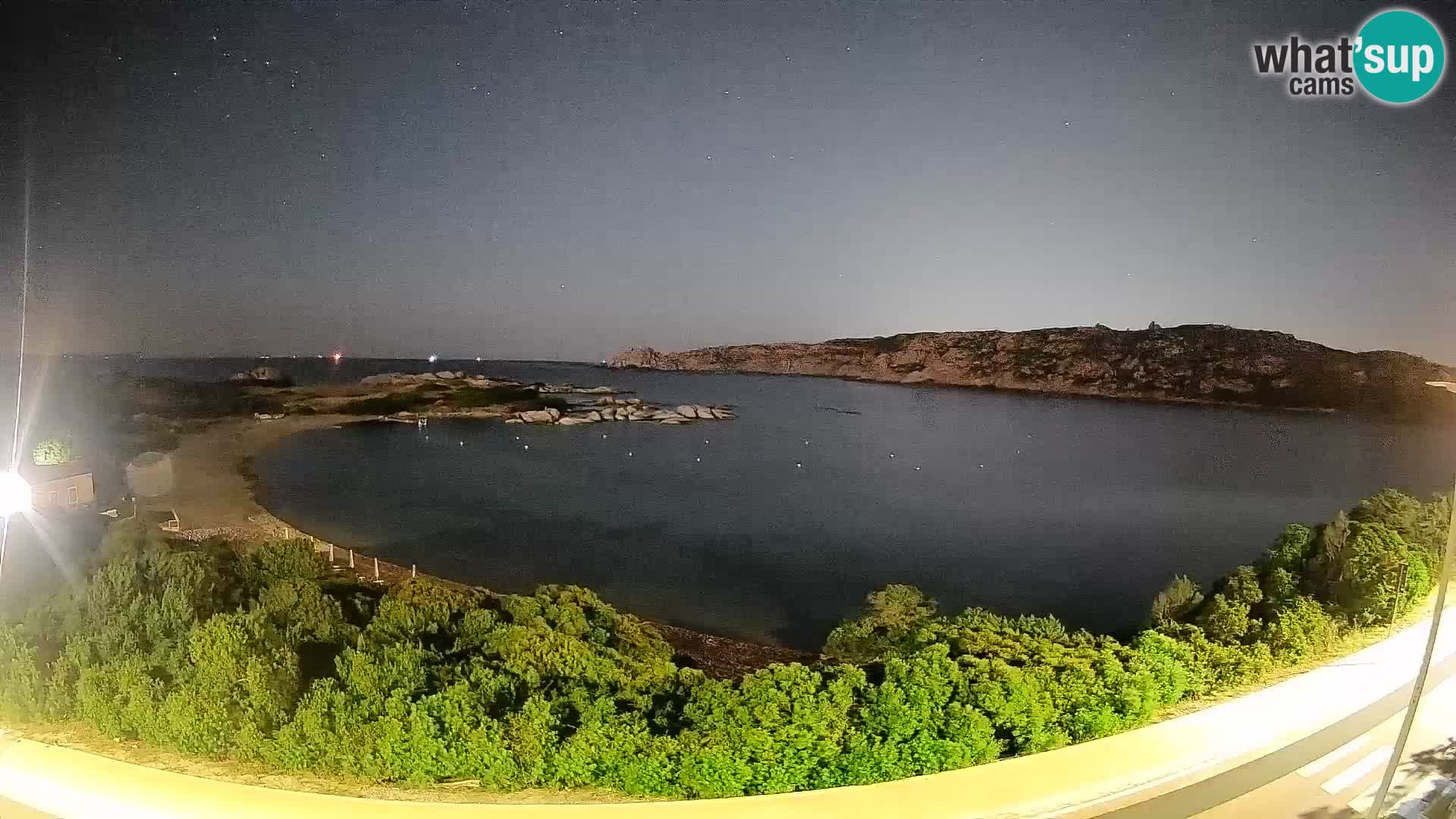 Webcam Rena di Levante – Live View from Capo Testa