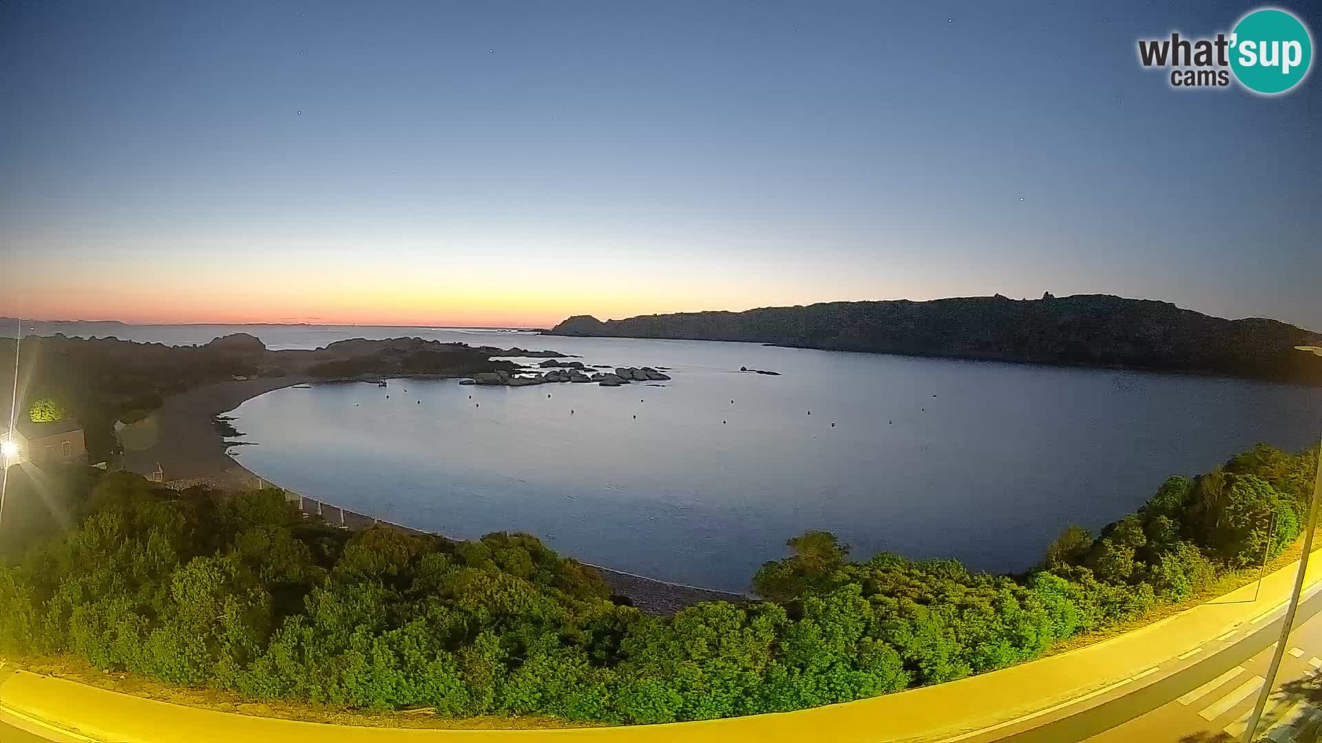 Webcam Rena di Levante – Live View from Capo Testa