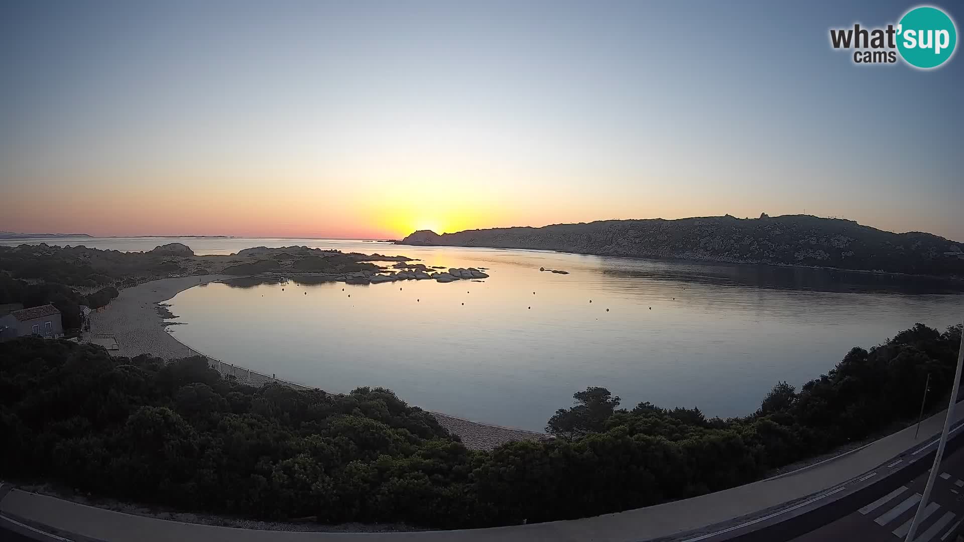 Webcam Rena di Levante – Live View from Capo Testa