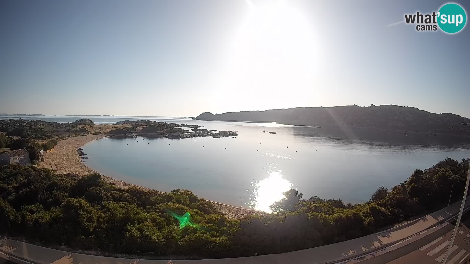 Webcam Rena di Levante – Live View from Capo Testa