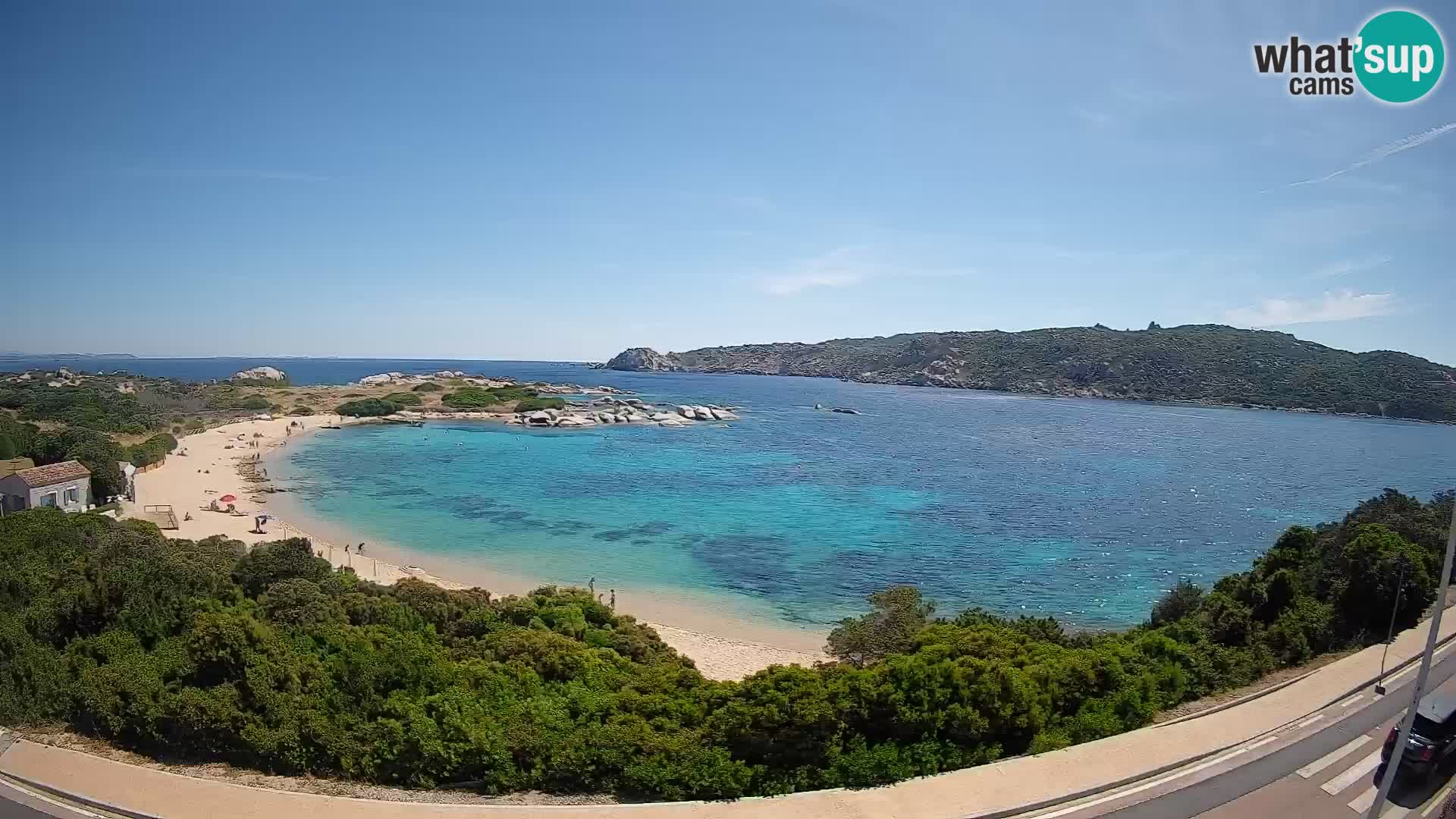 Webcam Rena di Levante – Vue en direct depuis Capo Testa