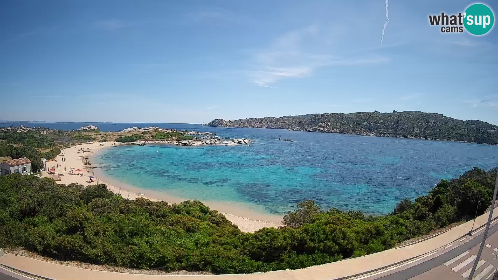 Spletna kamera Rena di Levante – Pogled v živo na Capo Testa