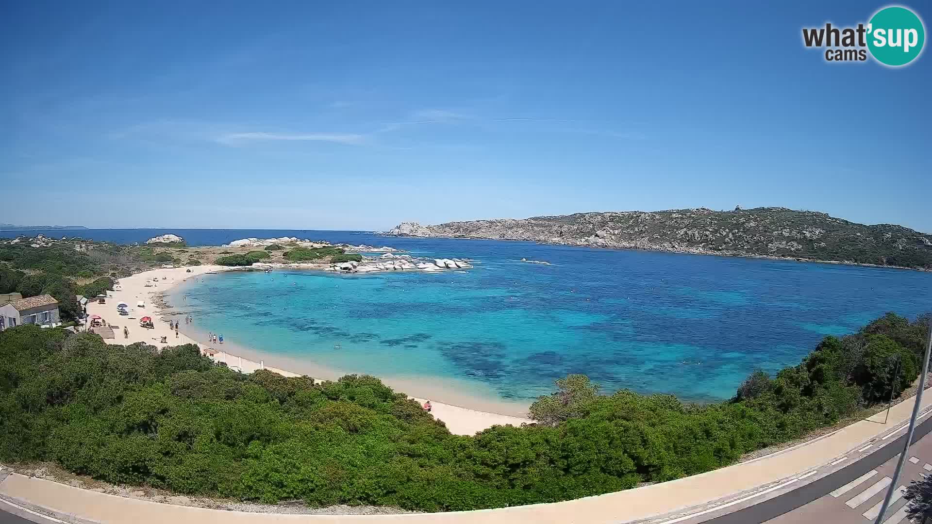 Webcam Rena di Levante – Vue en direct depuis Capo Testa