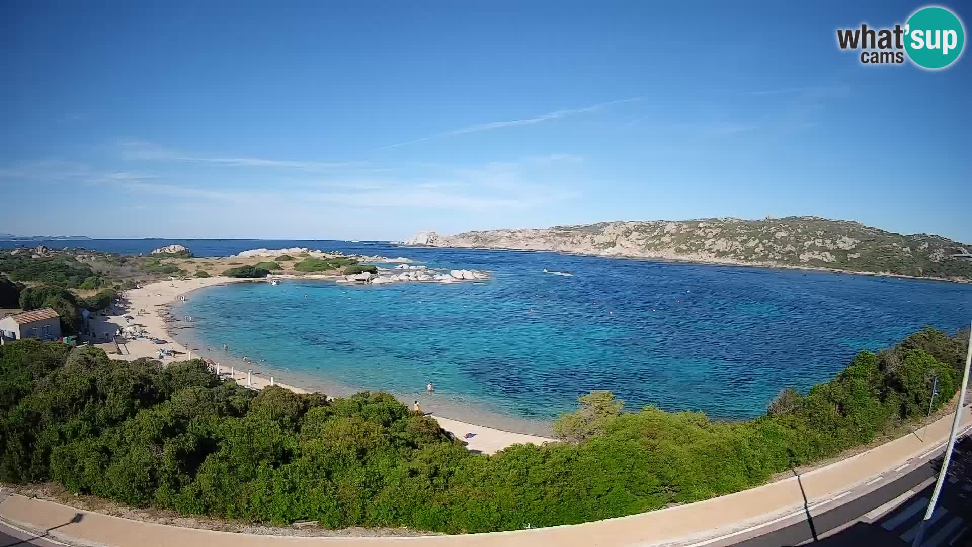 Webcam Rena di Levante – Vue en direct depuis Capo Testa