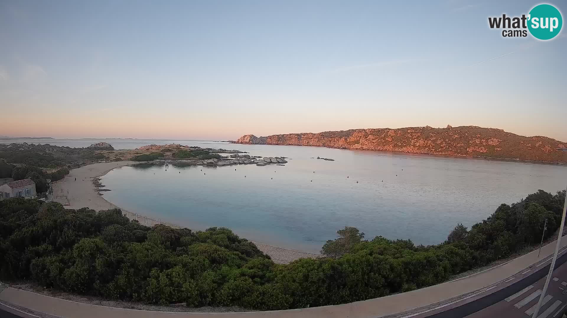 Webcam Rena di Levante – Live View from Capo Testa