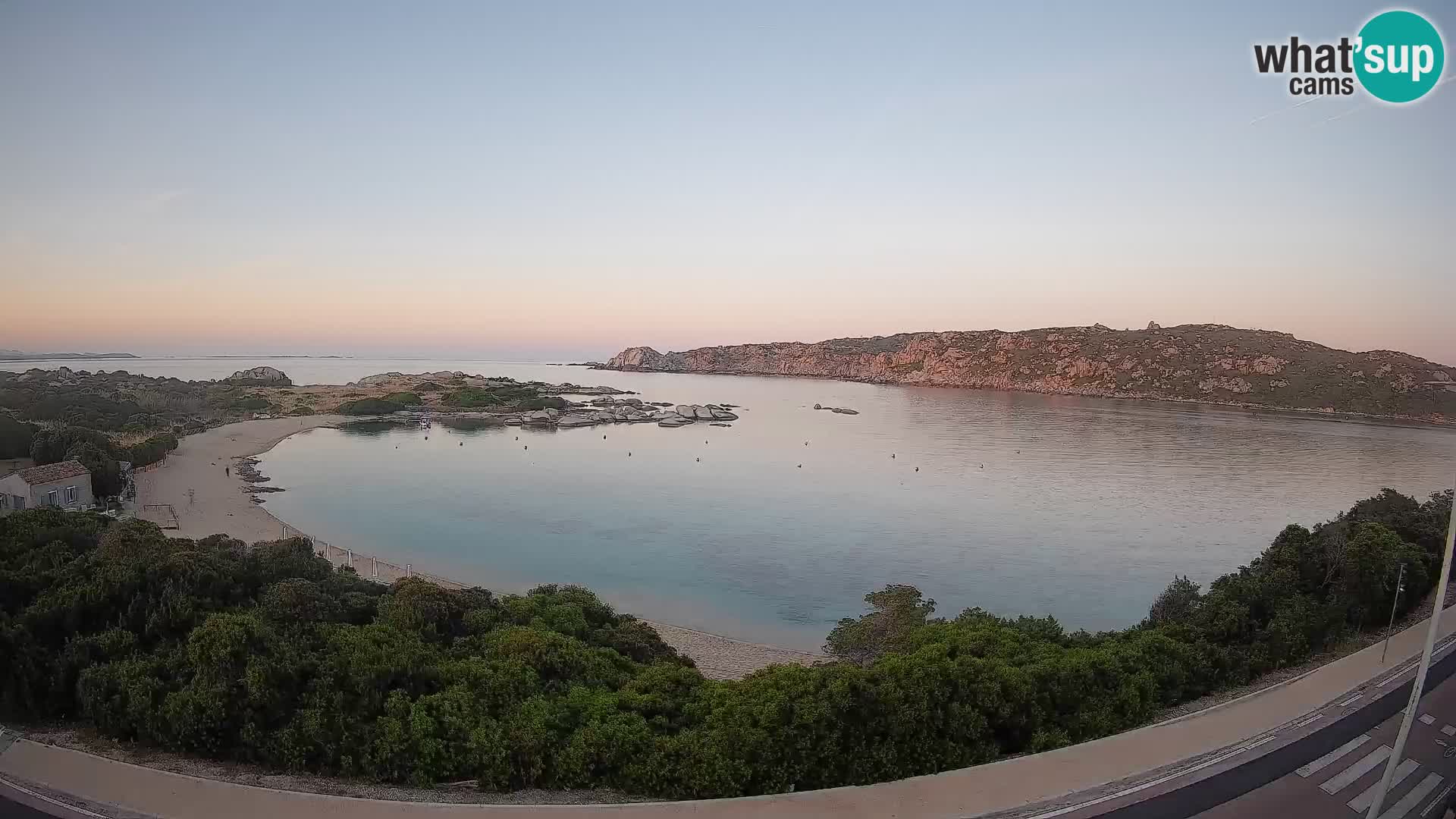 Webcam Rena di Levante – Live View from Capo Testa