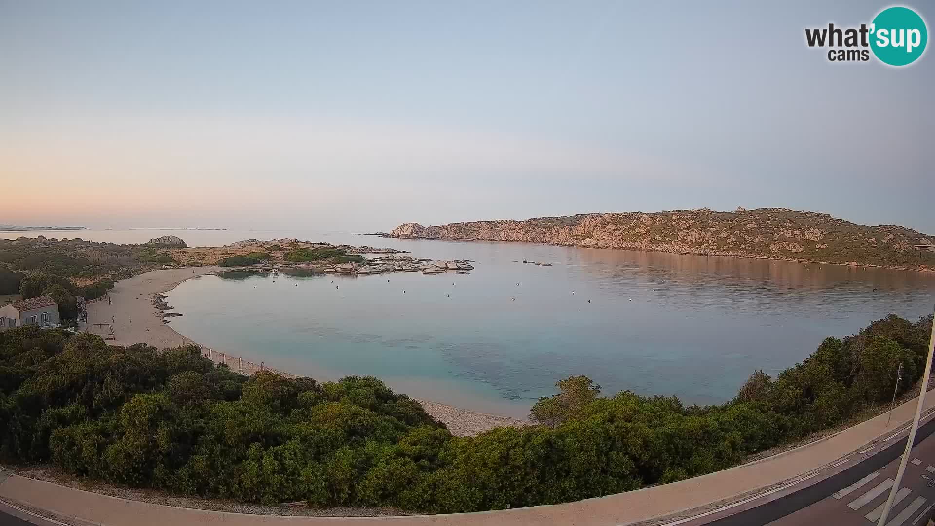 Webcam Rena di Levante – Live View from Capo Testa