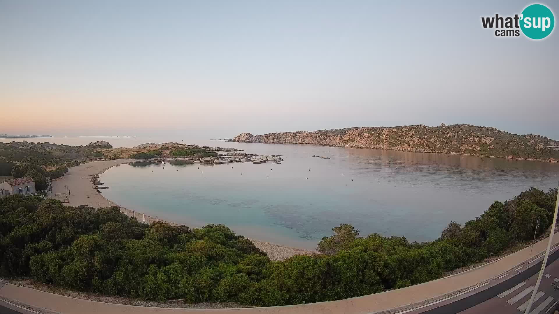 Webcam Rena di Levante – Live View from Capo Testa