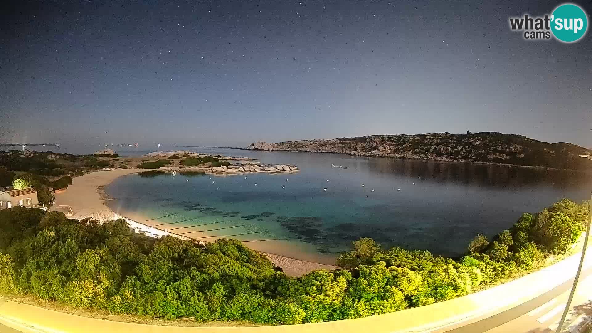 Web kamera Rena di Levante – Pogled uživo s Capo Testa
