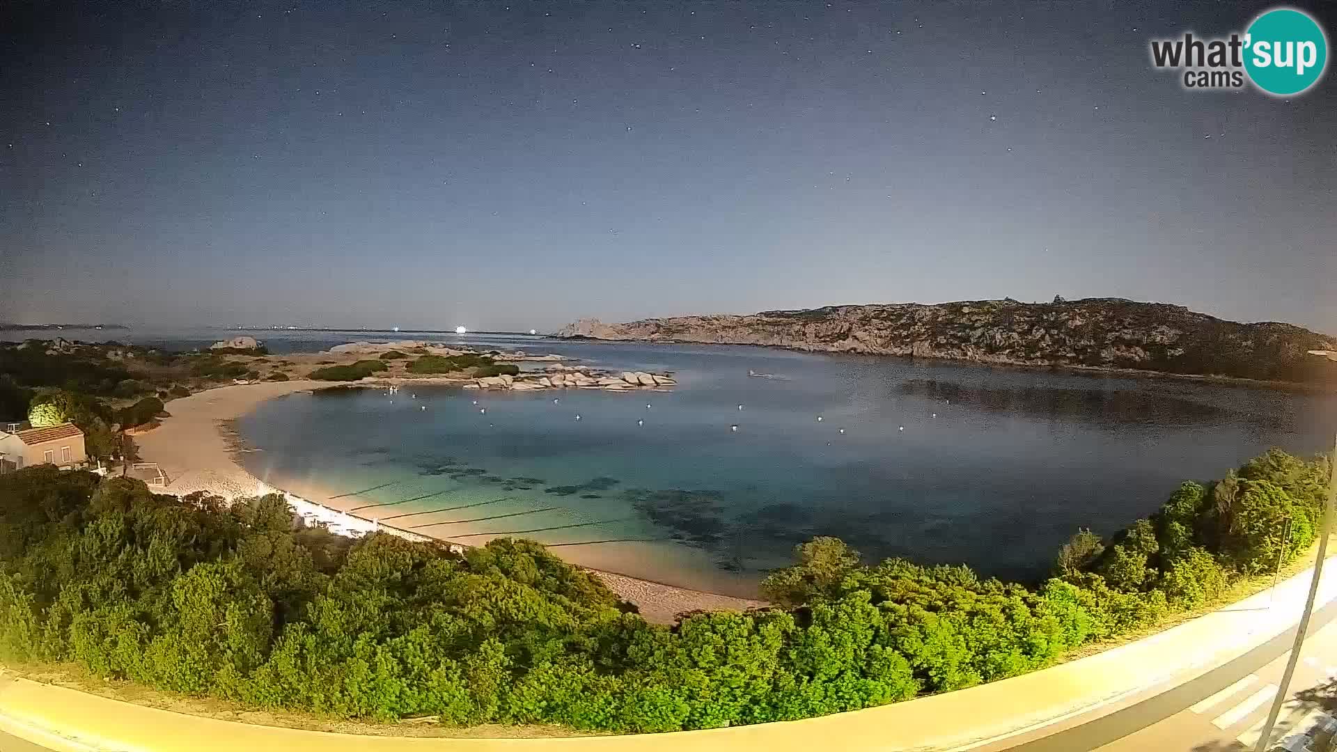 Webcam Rena di Levante – Live View from Capo Testa