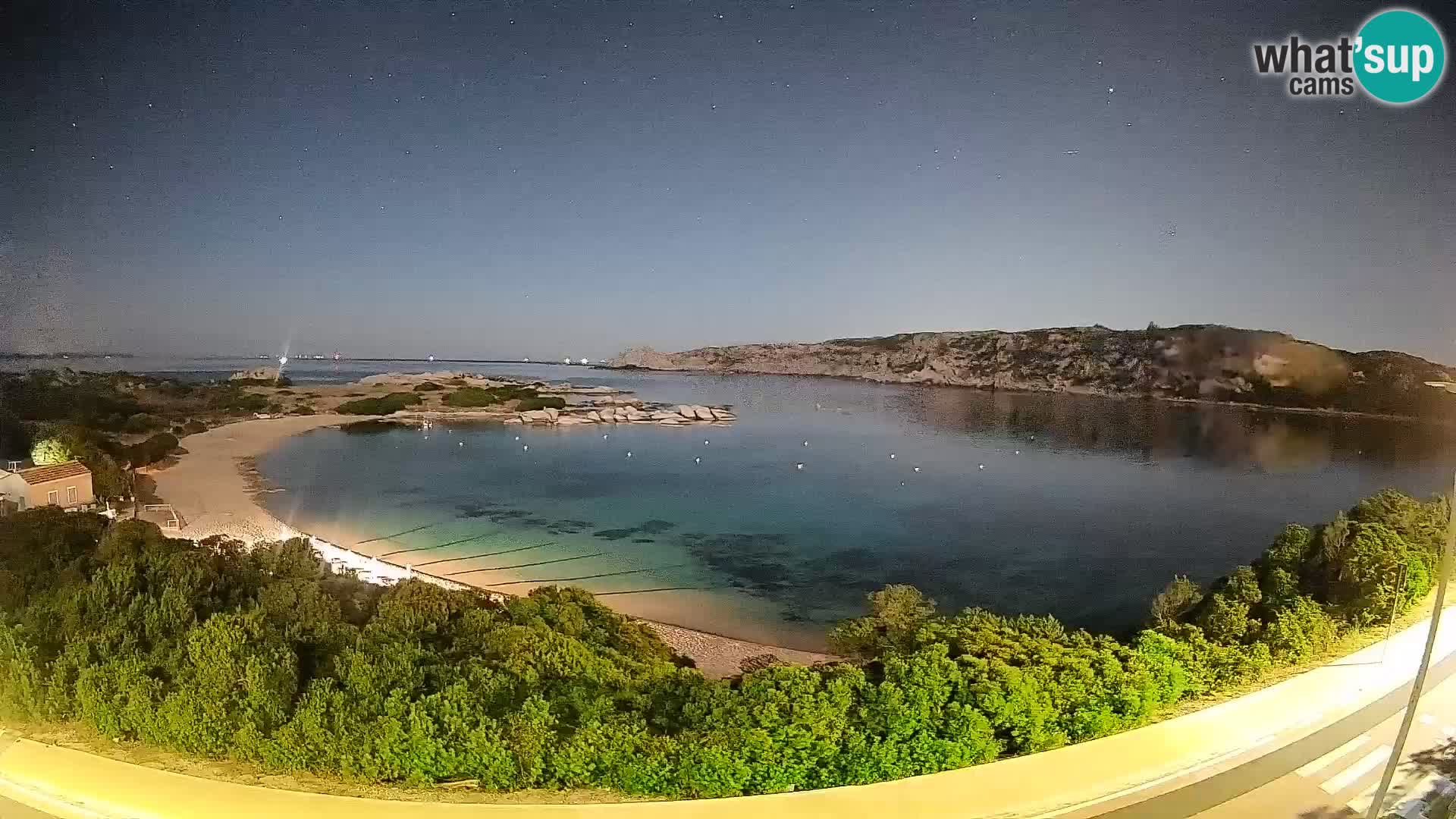 Web kamera Rena di Levante – Pogled uživo s Capo Testa
