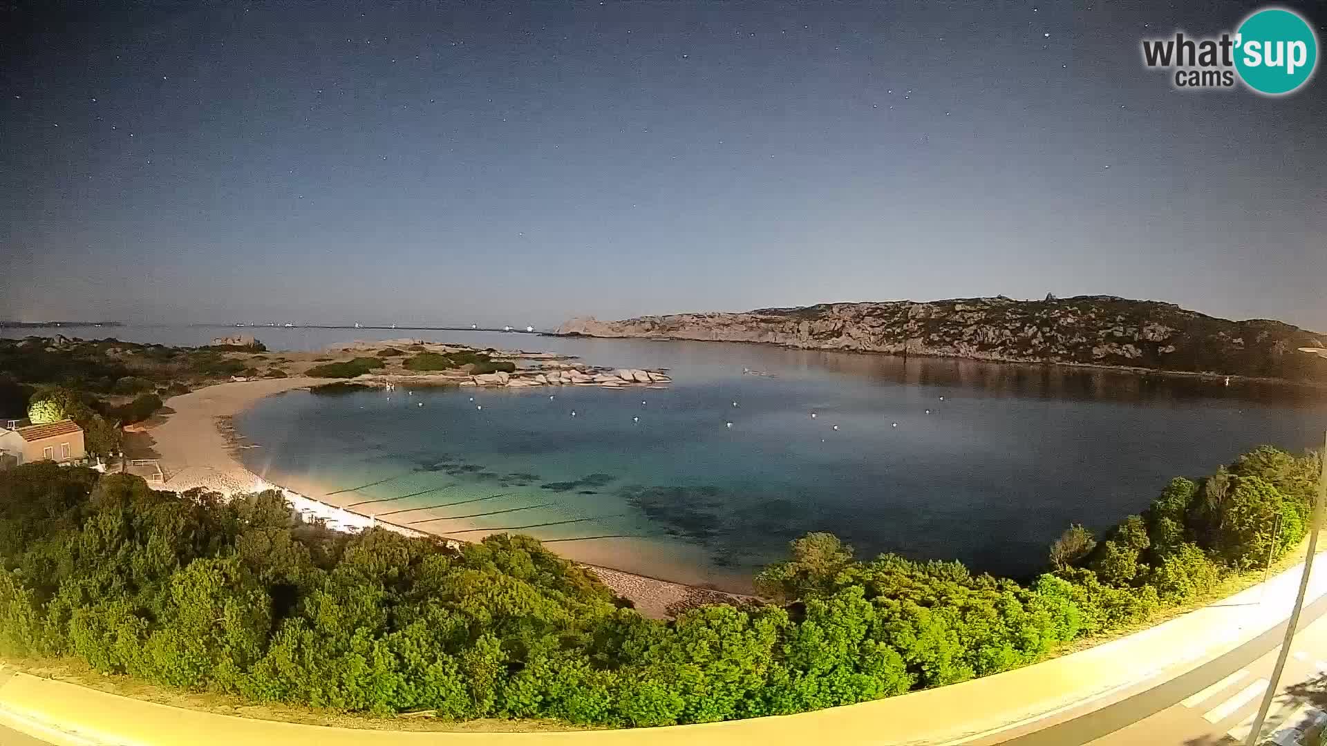 Spletna kamera Rena di Levante – Pogled v živo na Capo Testa
