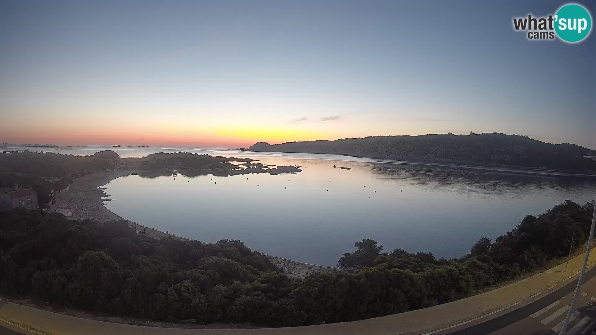 Webcam Rena di Levante – Live View from Capo Testa