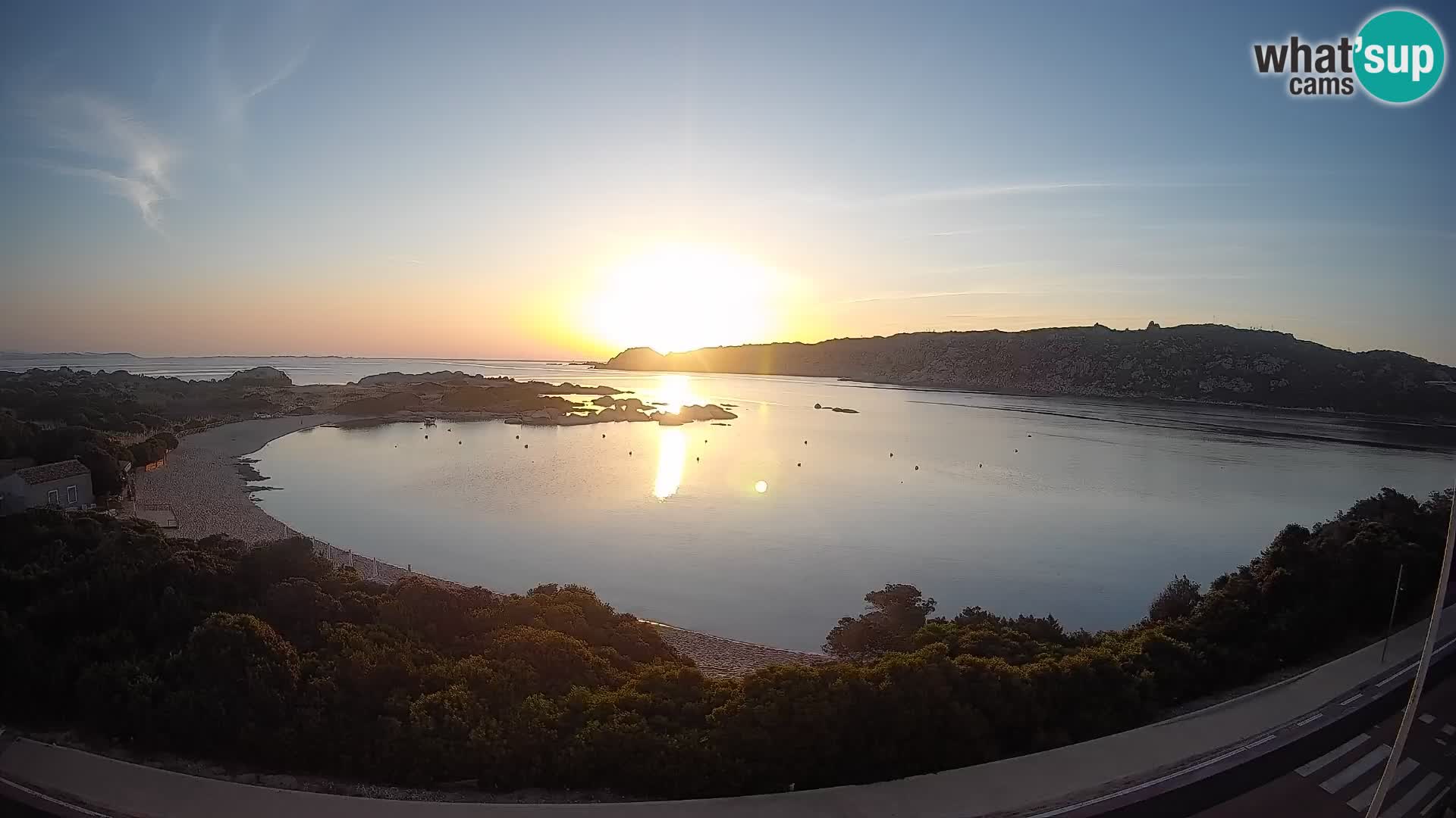 Webcam Rena di Levante – Live View from Capo Testa