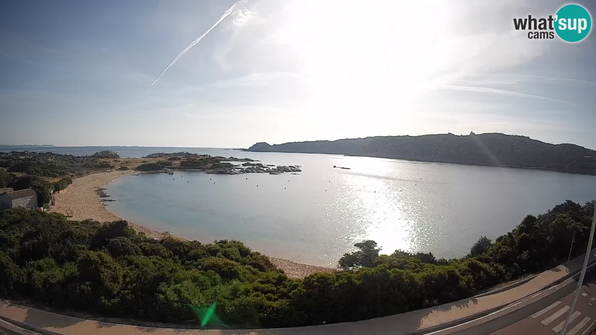 Spletna kamera Rena di Levante – Pogled v živo na Capo Testa