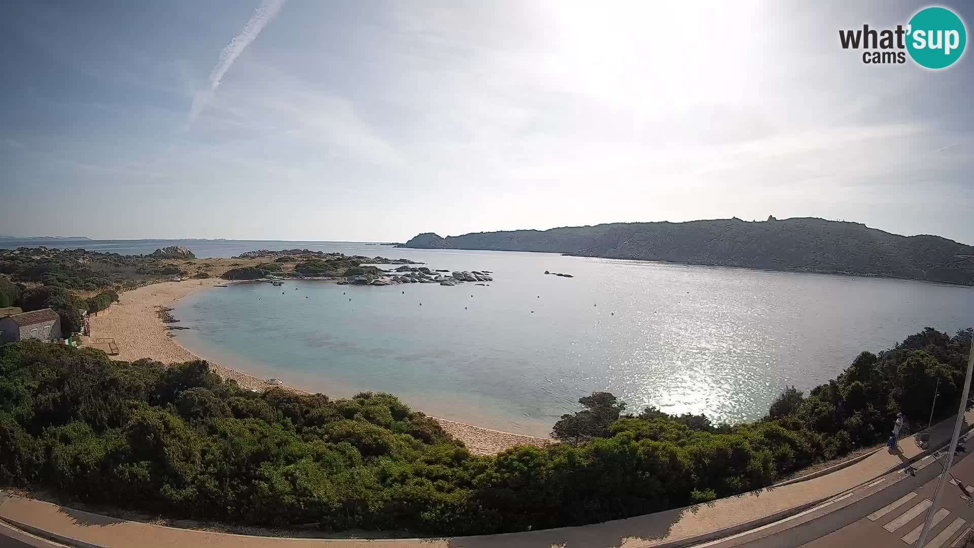 Webcam Rena di Levante – Vista live da Capo Testa