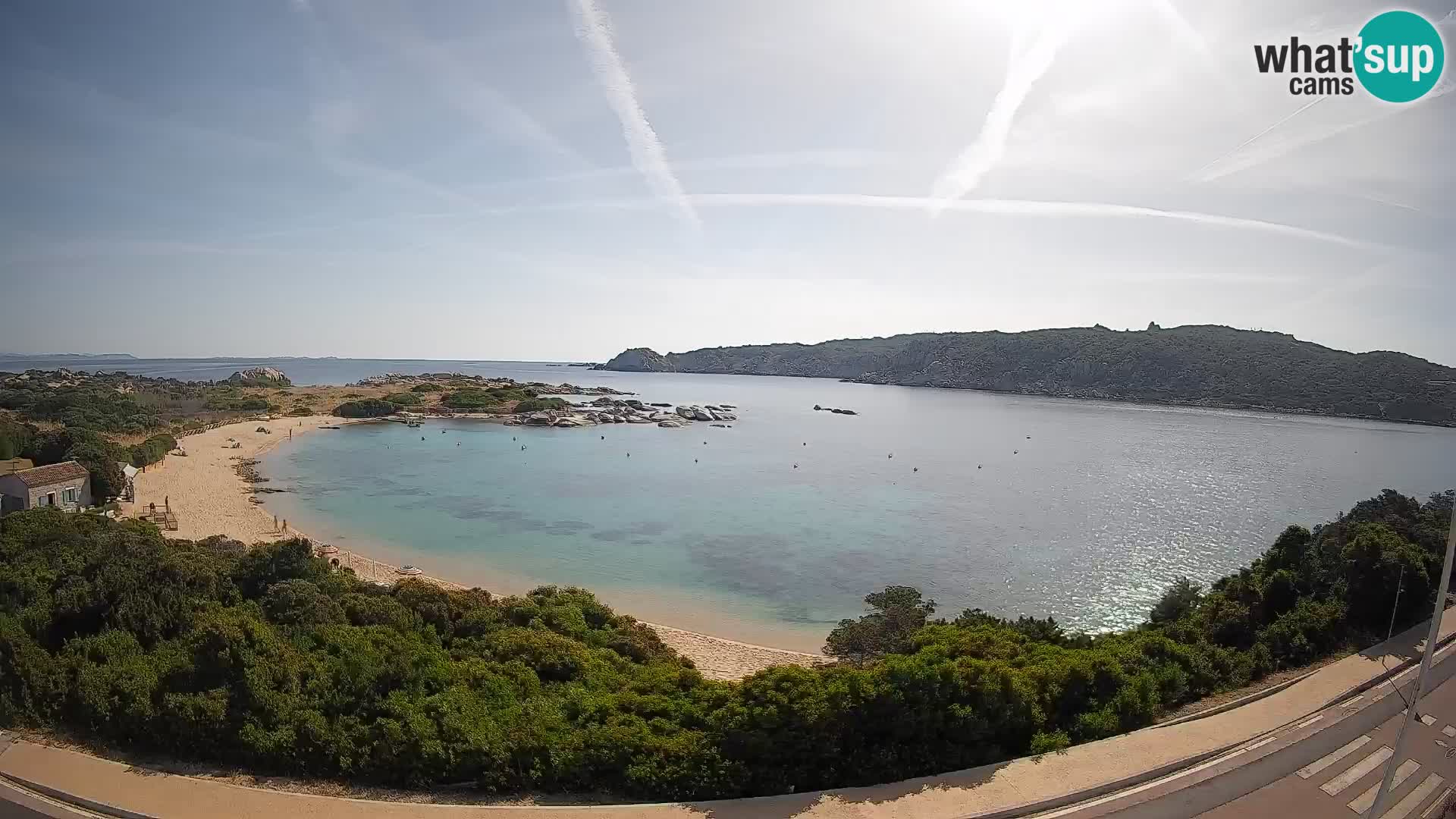 Spletna kamera Rena di Levante – Pogled v živo na Capo Testa
