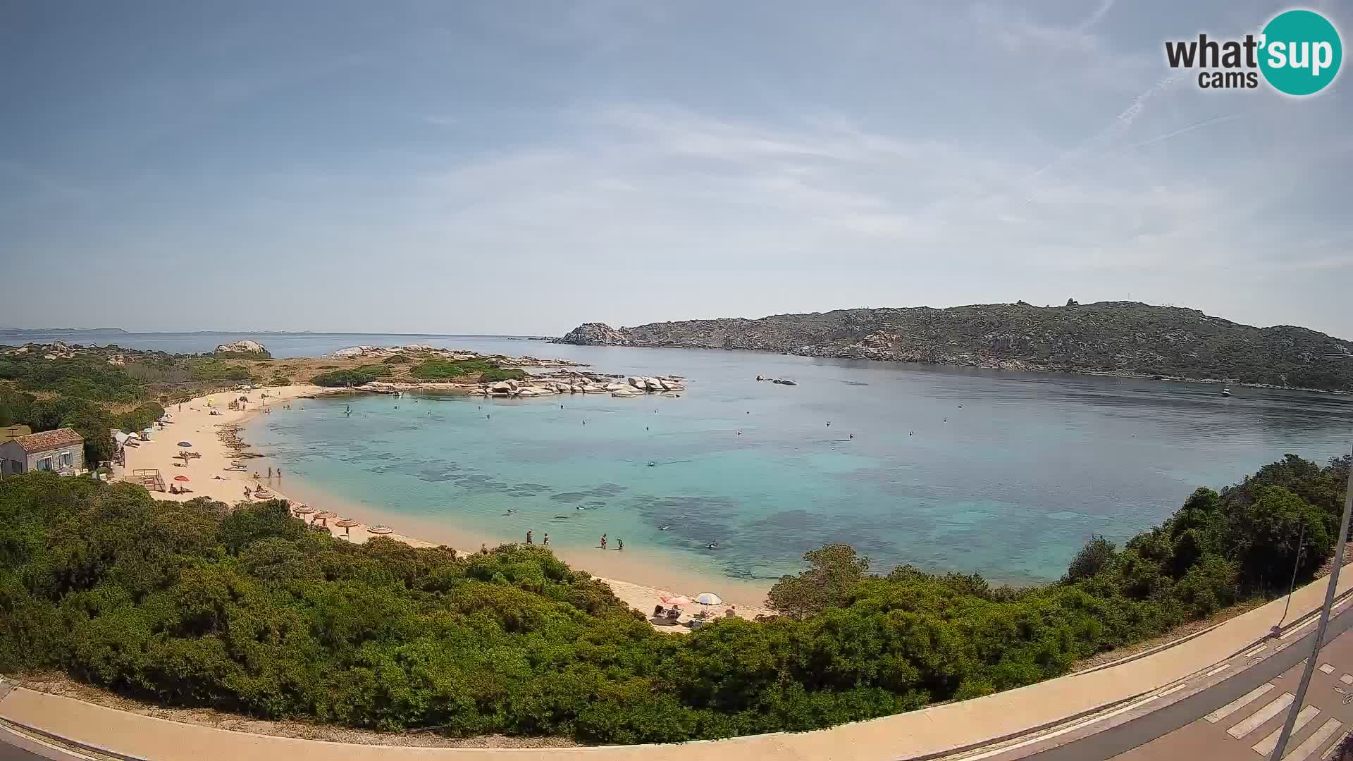 Webcam Rena di Levante – Vue en direct depuis Capo Testa