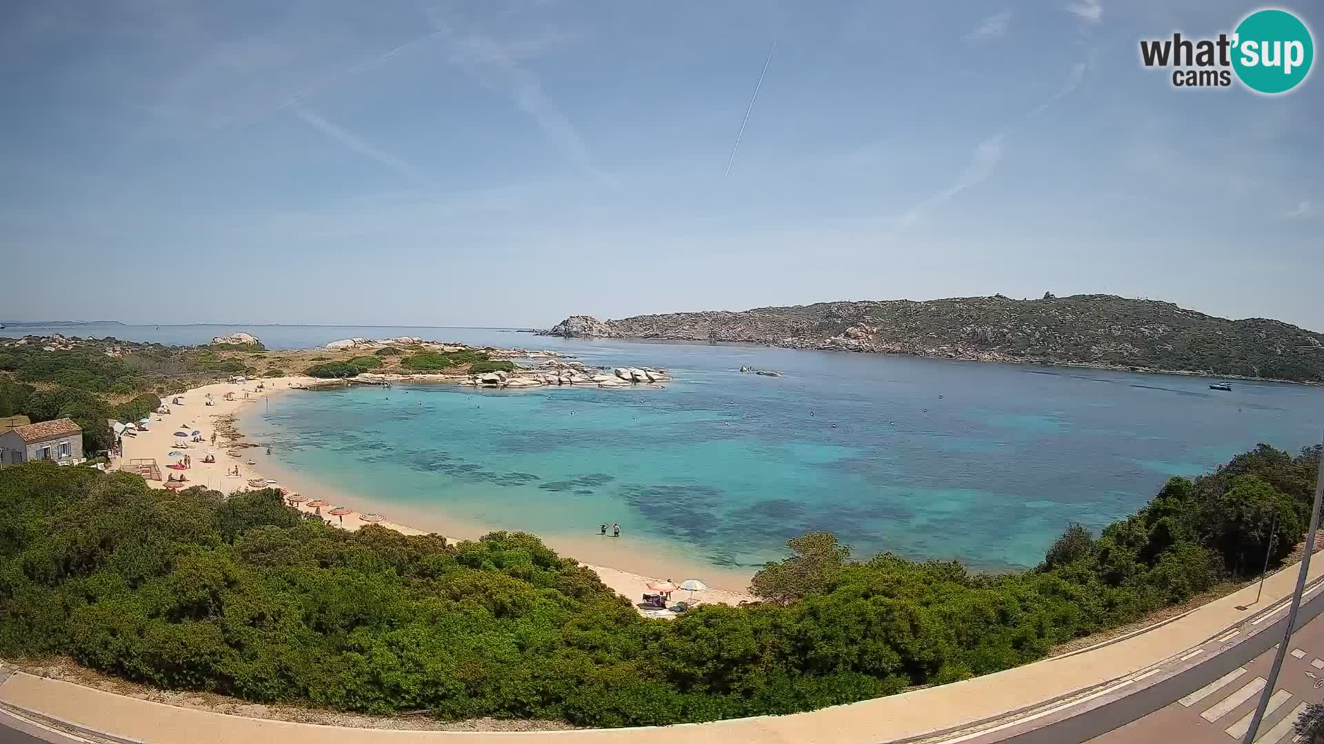 Webcam Rena di Levante – Vista en directo desde Capo Testa