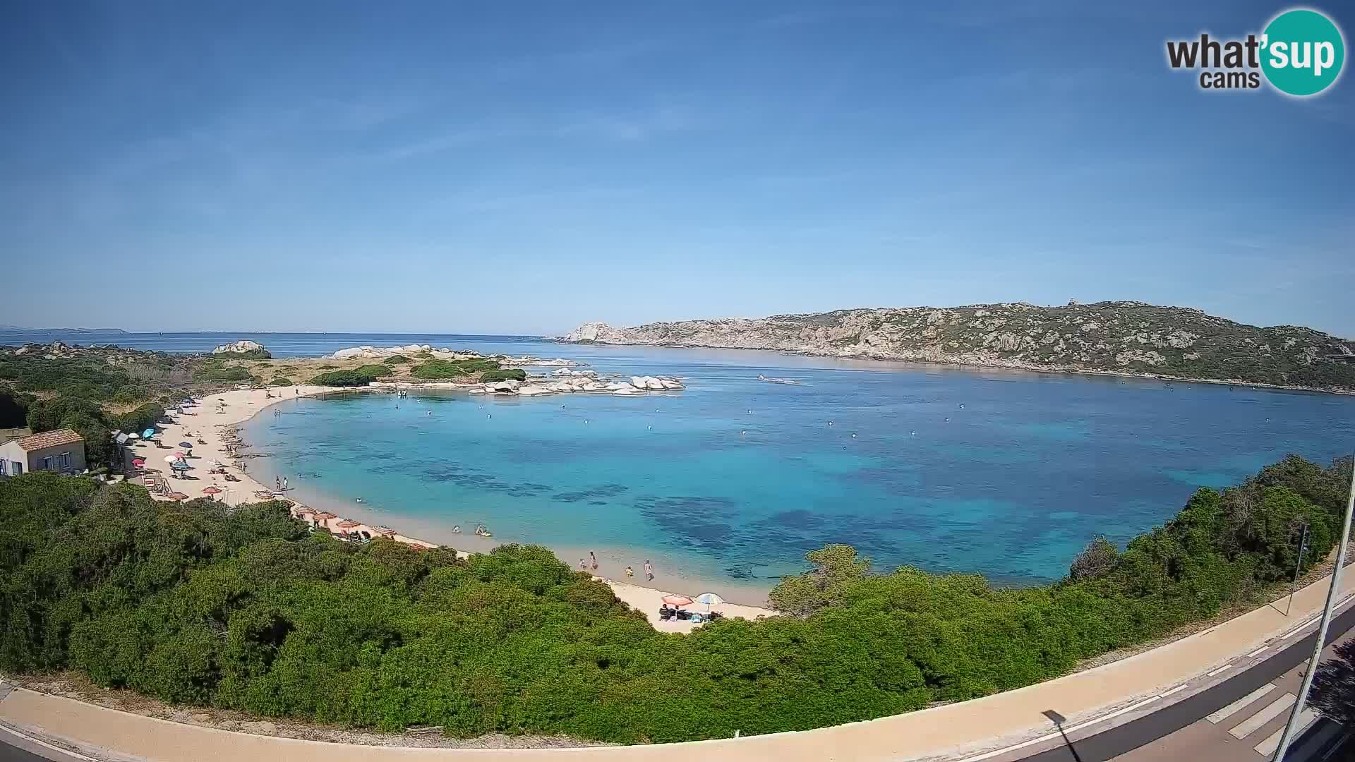 Webcam Rena di Levante – Vue en direct depuis Capo Testa