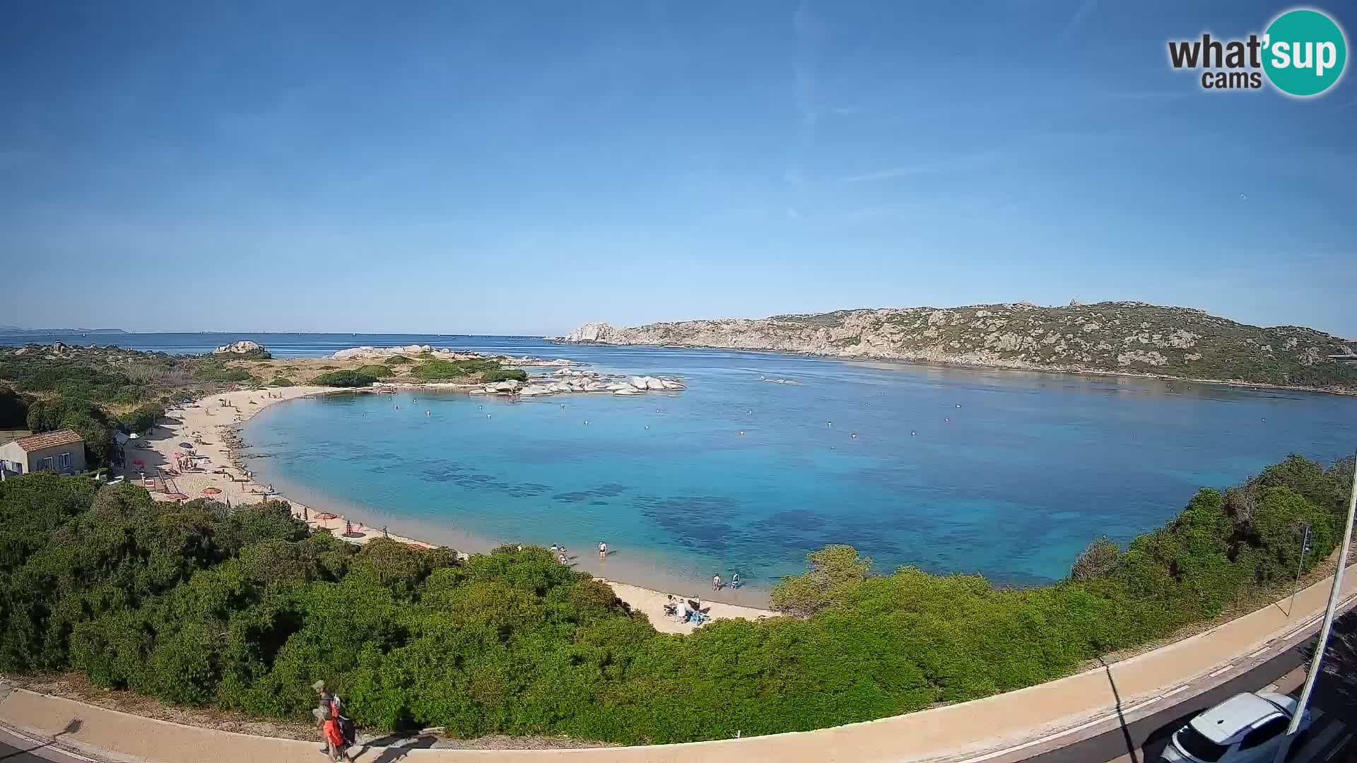 Spletna kamera Rena di Levante – Pogled v živo na Capo Testa