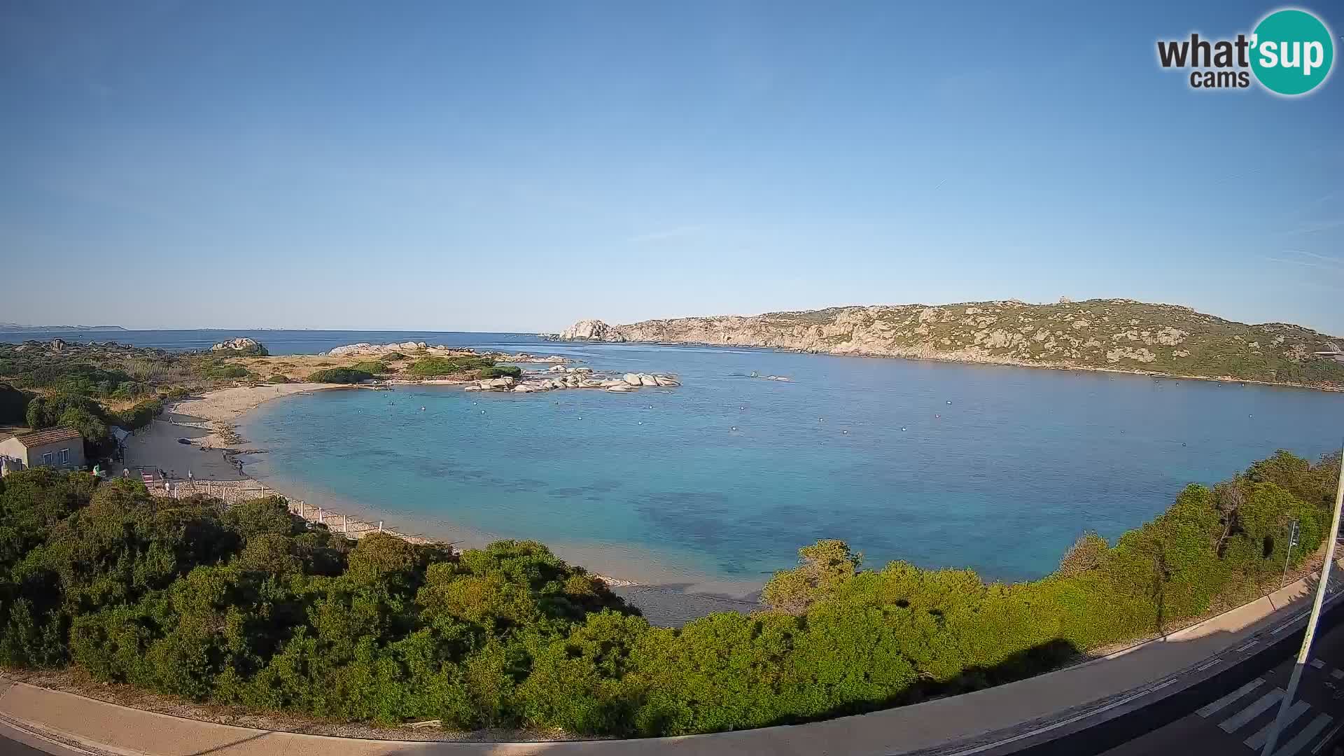 Spletna kamera Rena di Levante – Pogled v živo na Capo Testa