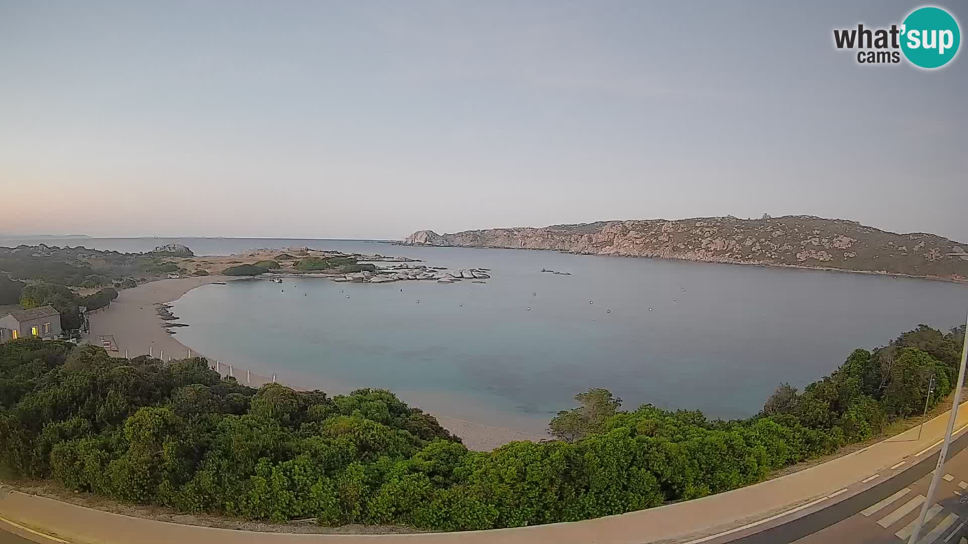 Webcam Rena di Levante – Live View from Capo Testa