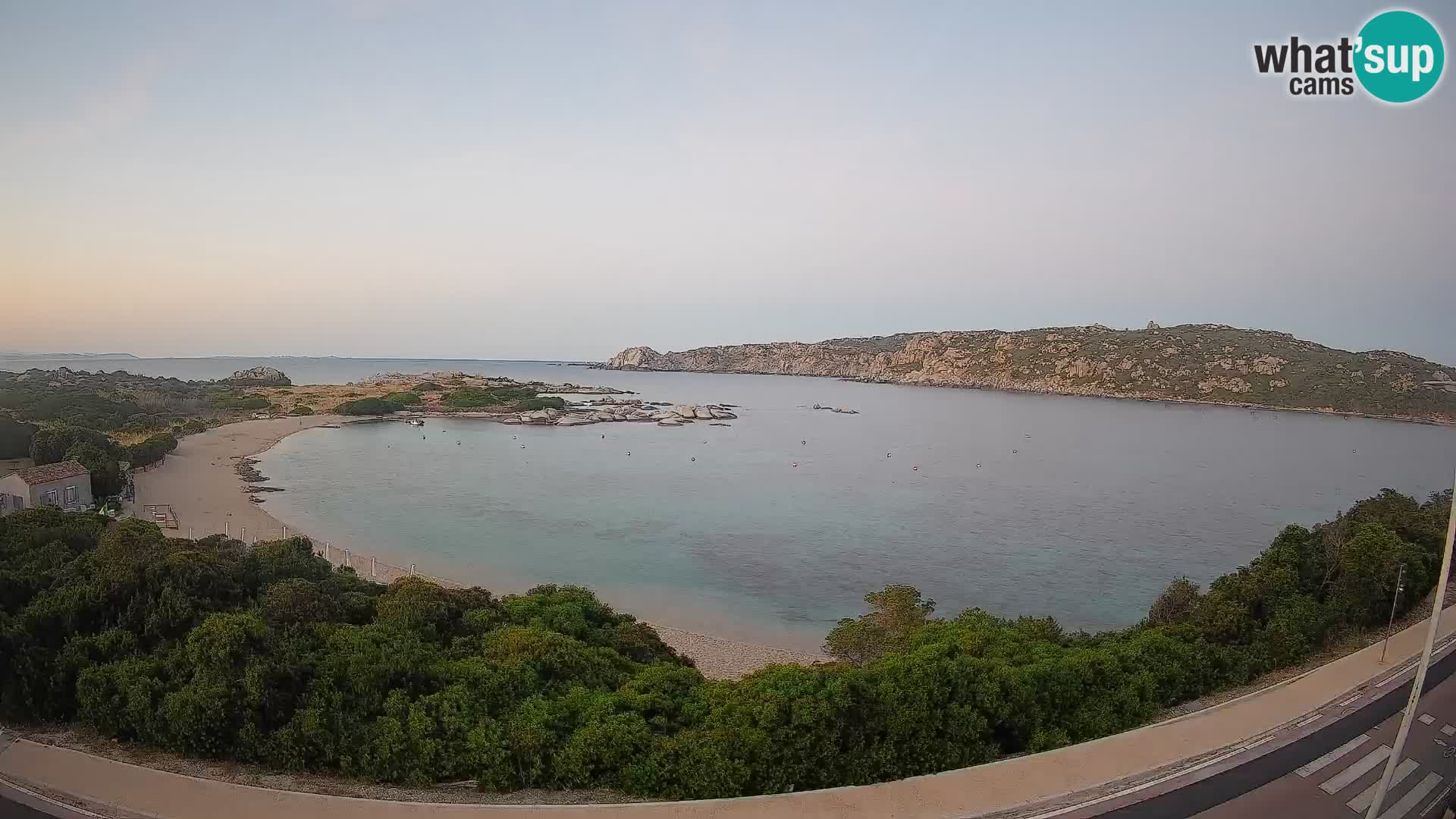Webcam Rena di Levante – Live View from Capo Testa