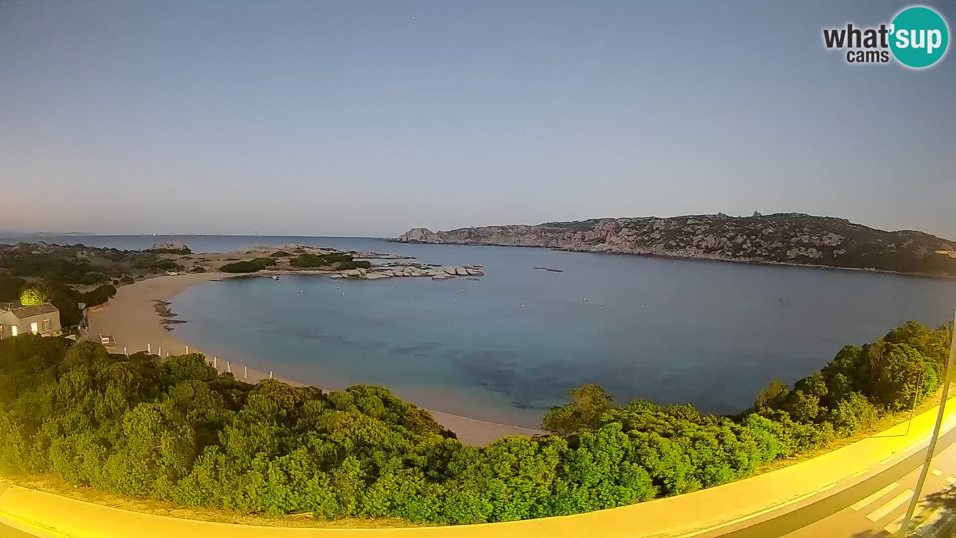 Webcam Rena di Levante – Live View from Capo Testa