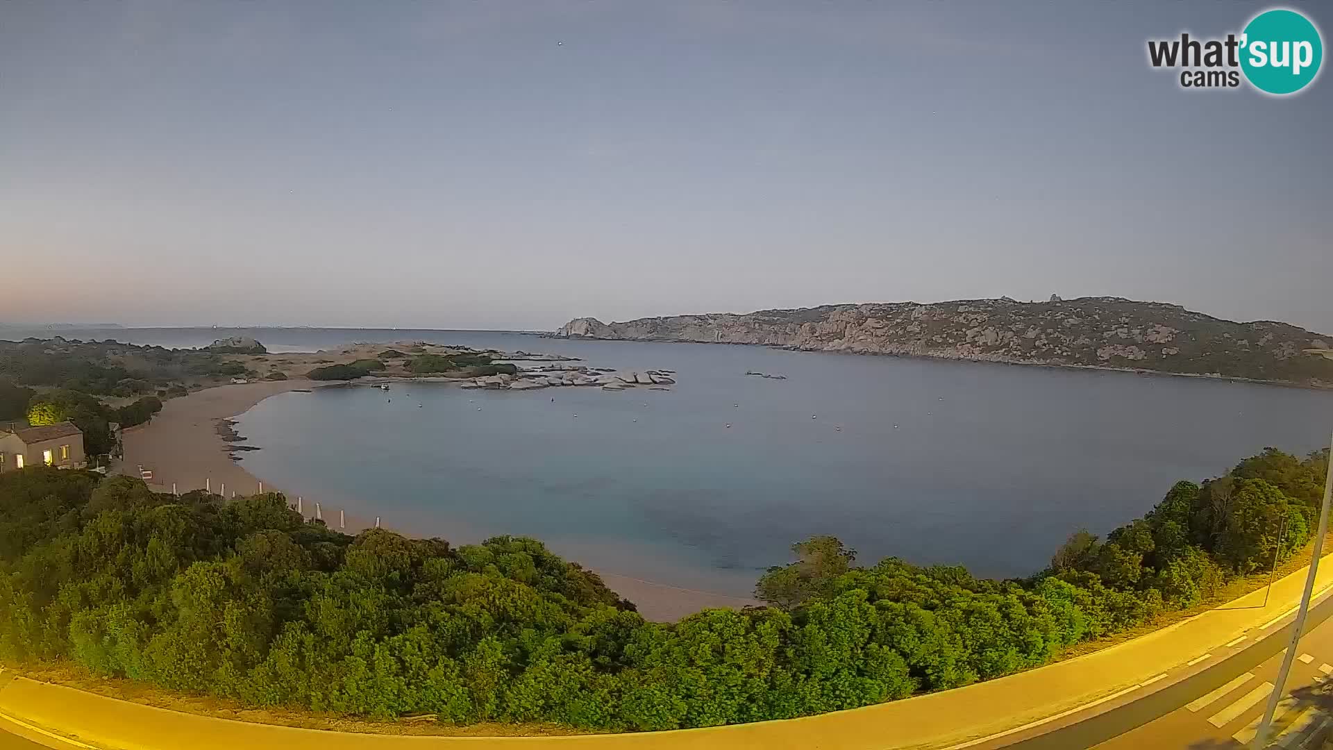 Webcam Rena di Levante – Live View from Capo Testa