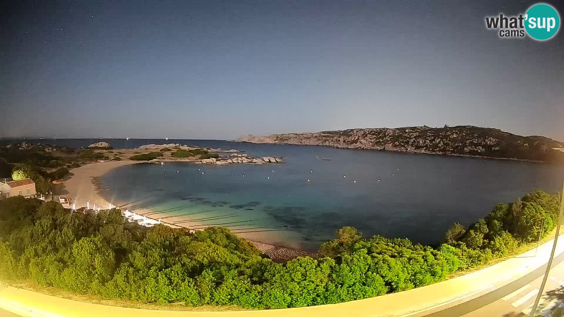 Webcam Rena di Levante – Live View from Capo Testa