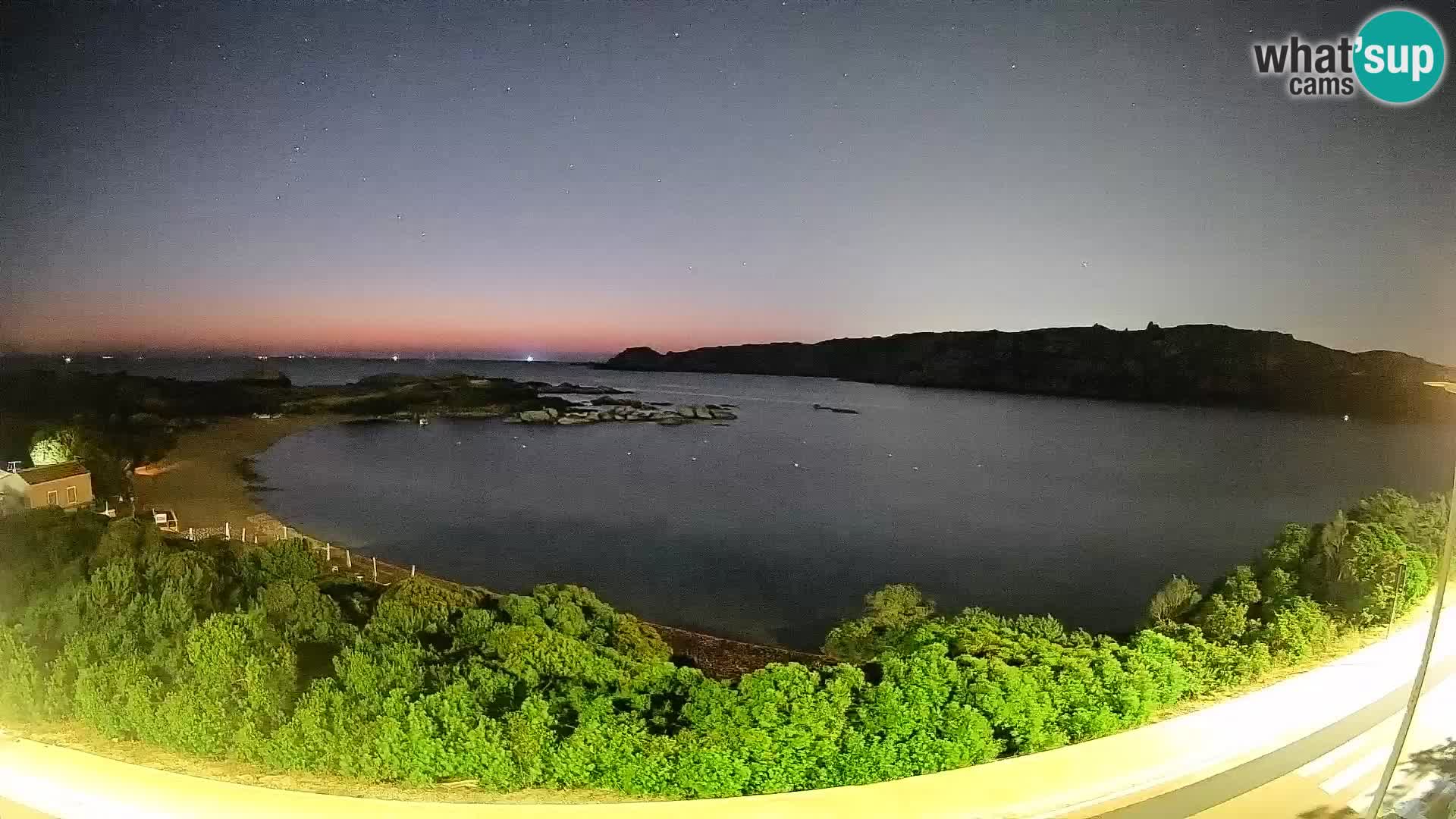 Webcam Rena di Levante – Live View from Capo Testa