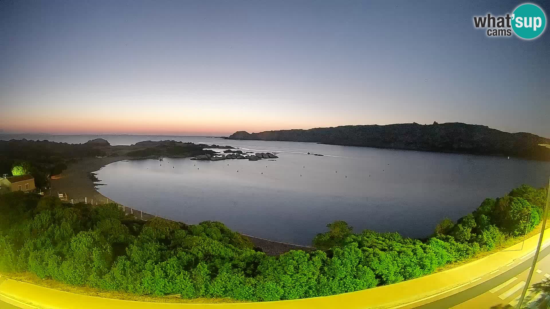 Webcam Rena di Levante – Live View from Capo Testa