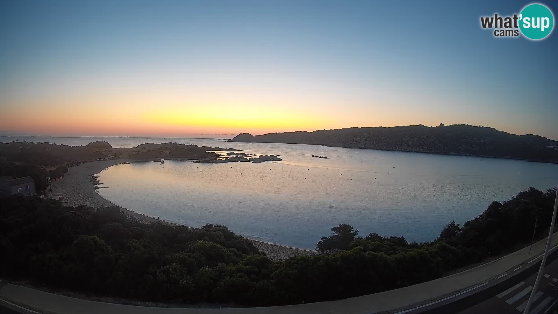 Webcam Rena di Levante – Live View from Capo Testa