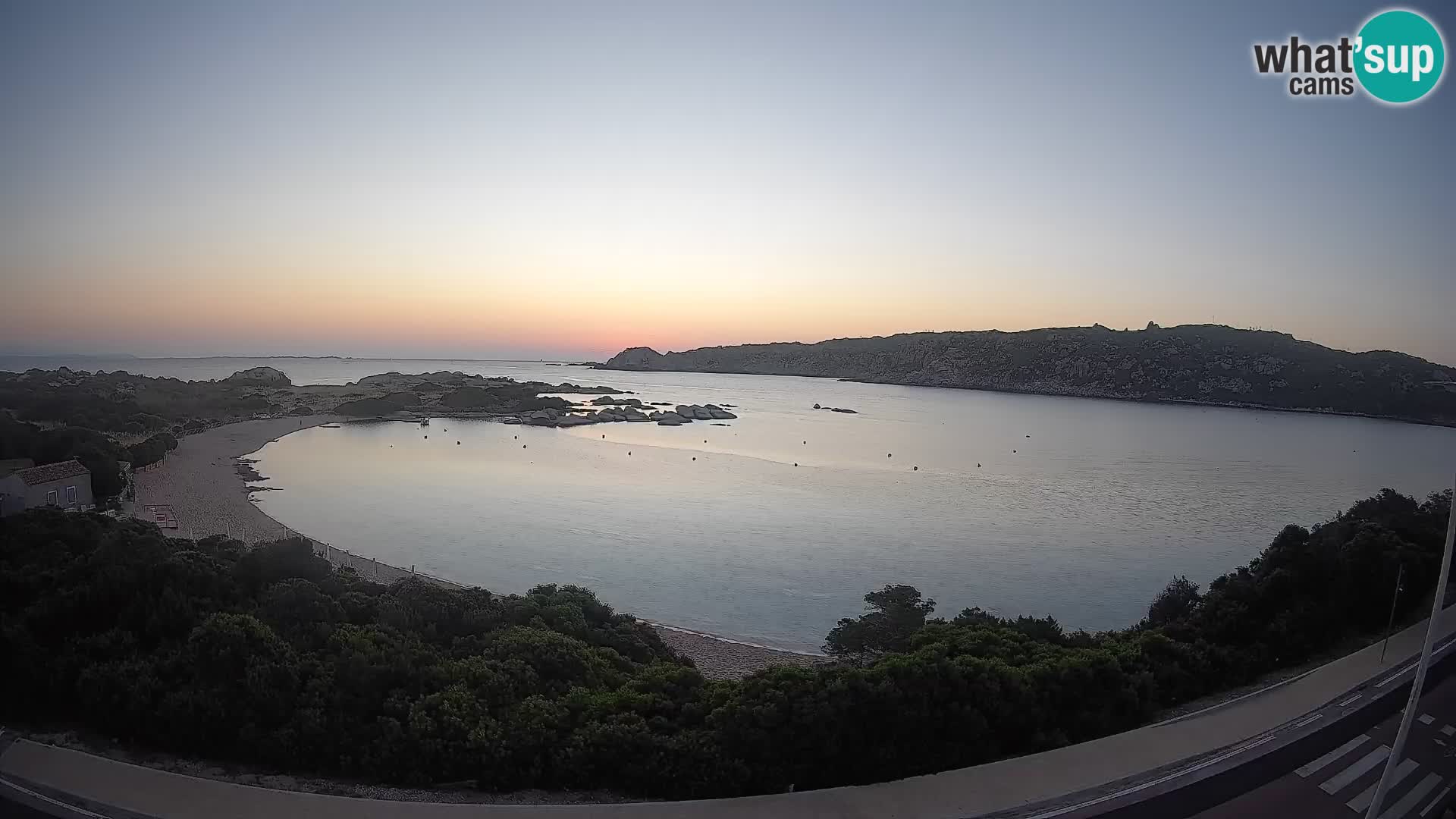 Webcam Rena di Levante – Live View from Capo Testa