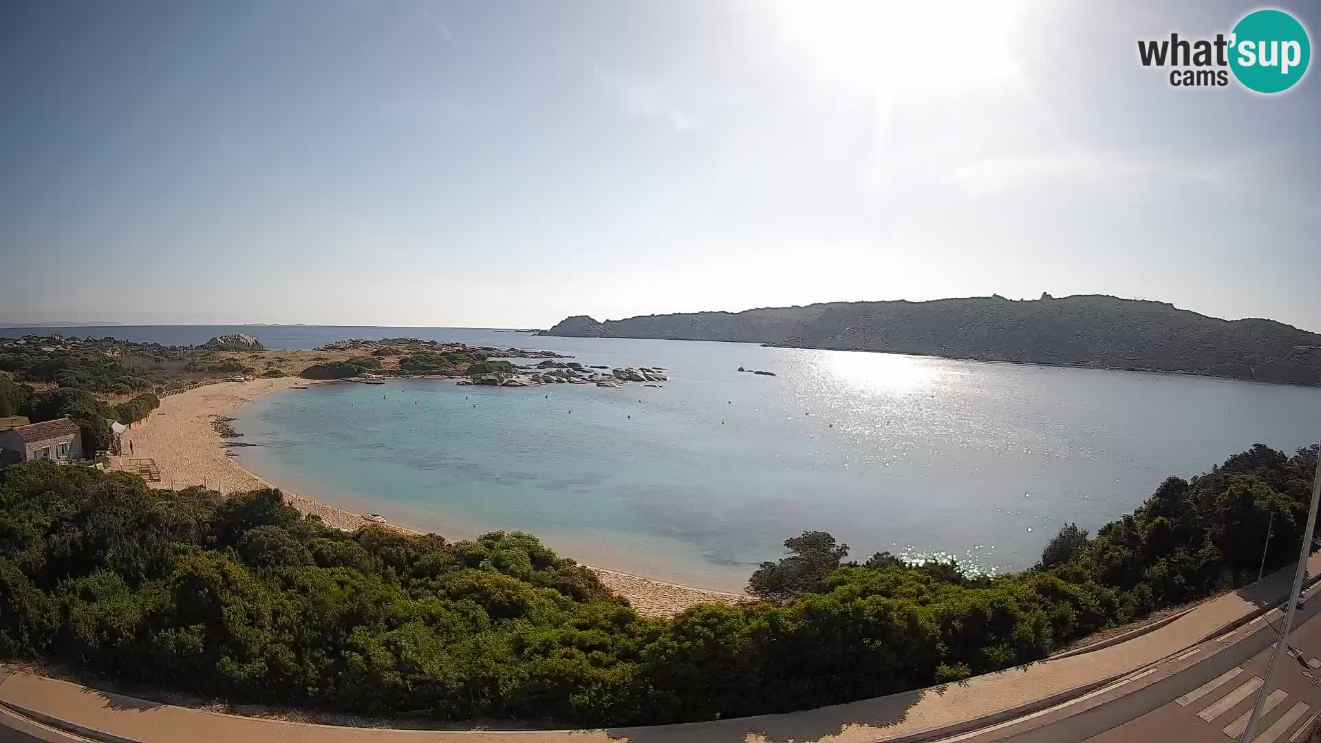 Webcam Rena di Levante – Live View from Capo Testa