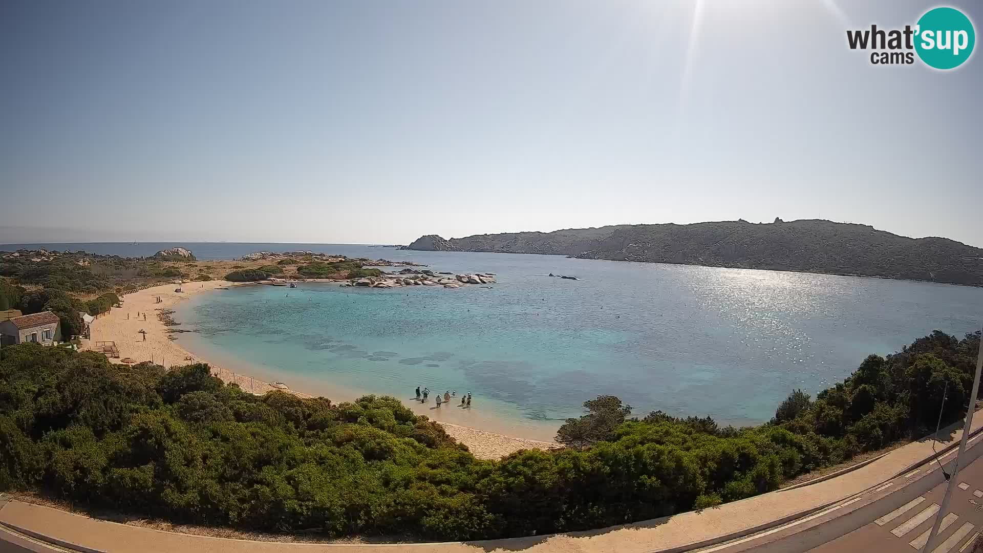 Webcam Rena di Levante – Live View from Capo Testa