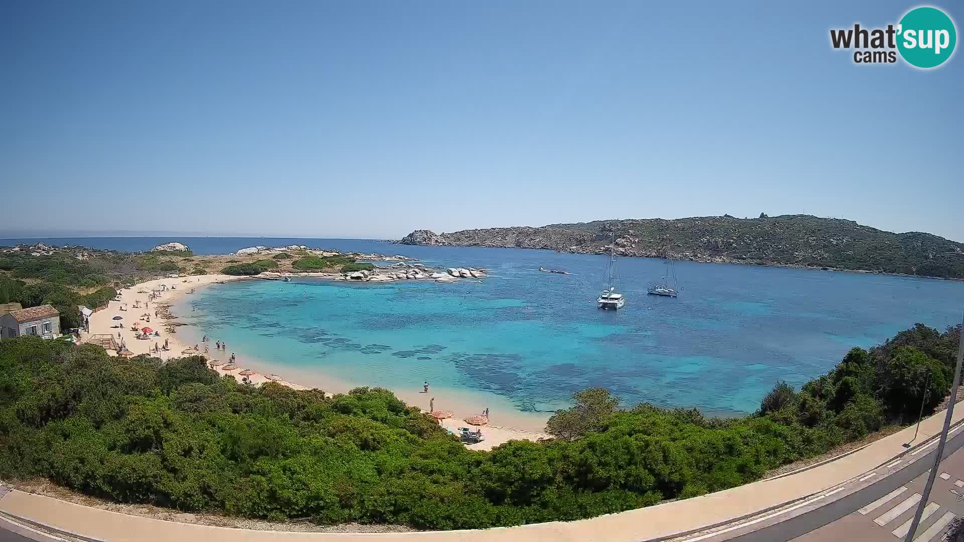 Webcam Rena di Levante – Vista live da Capo Testa