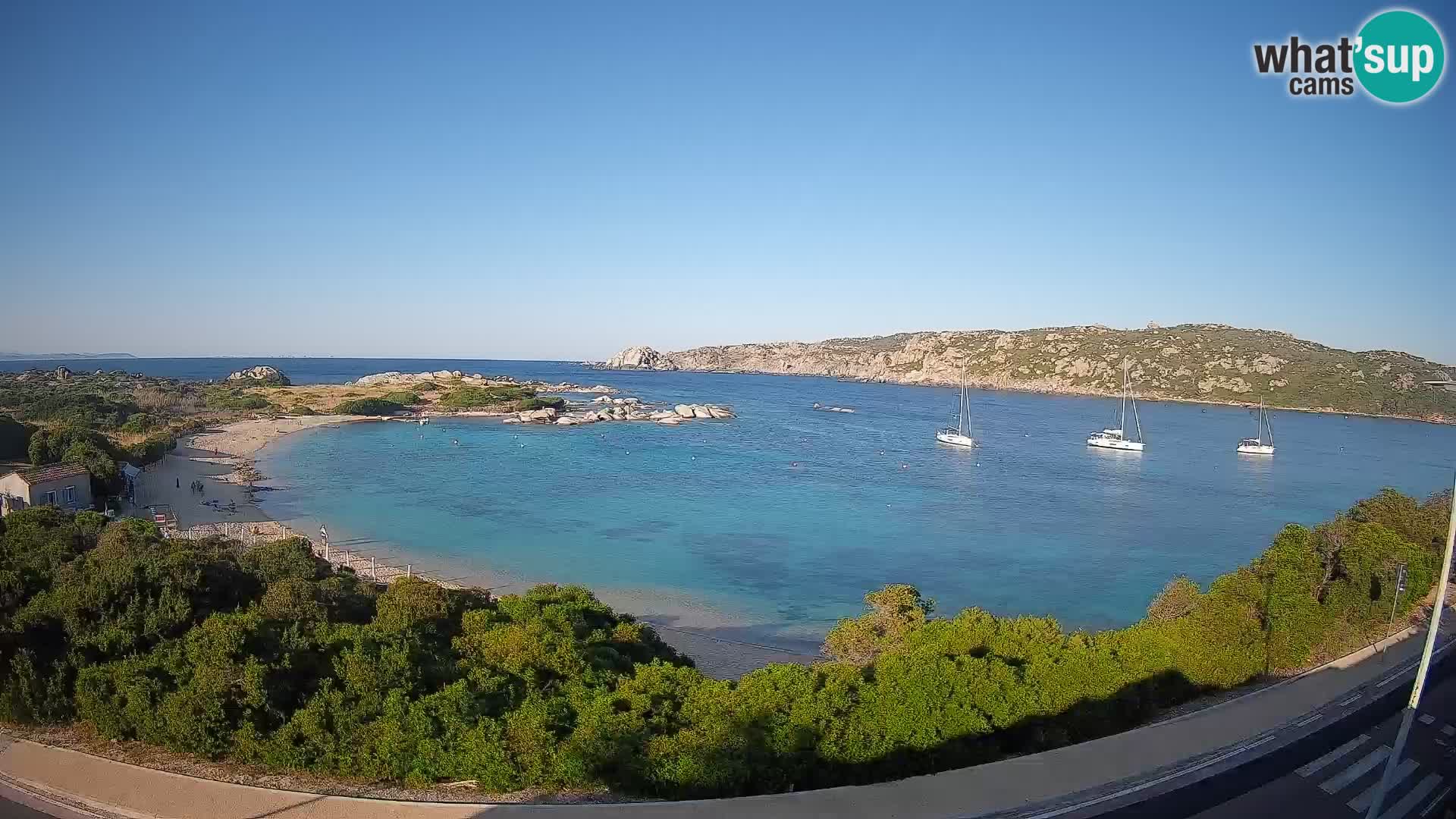 Spletna kamera Rena di Levante – Pogled v živo na Capo Testa