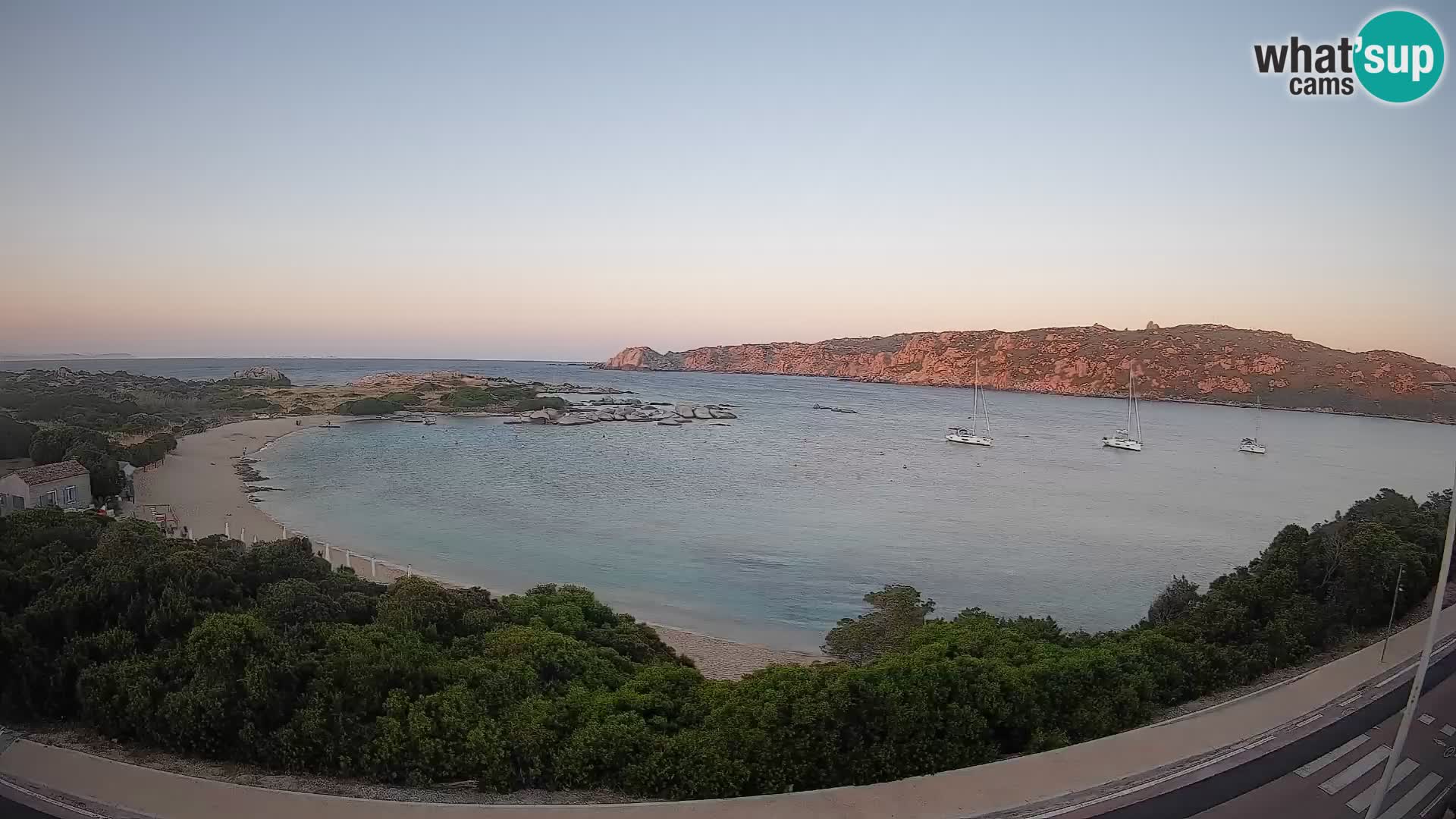 Webcam Rena di Levante – Live View from Capo Testa