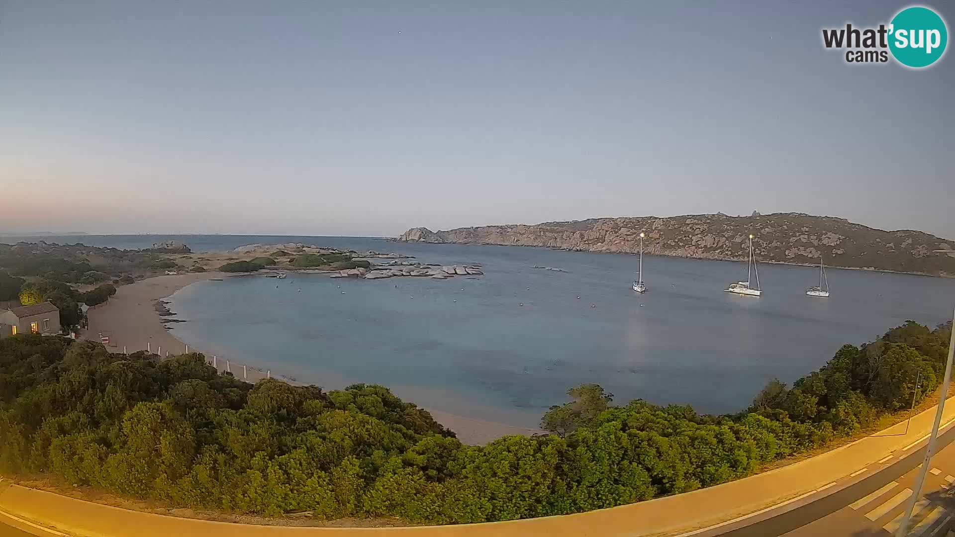 Webcam Rena di Levante – Vue en direct depuis Capo Testa