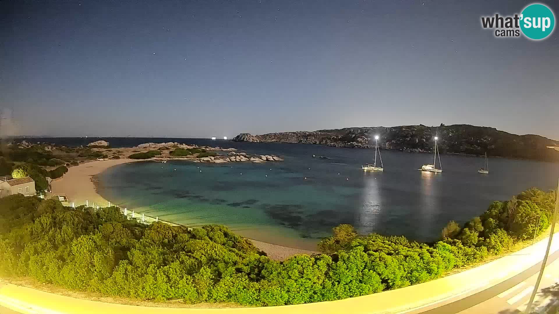 Webcam Rena di Levante – Live View from Capo Testa