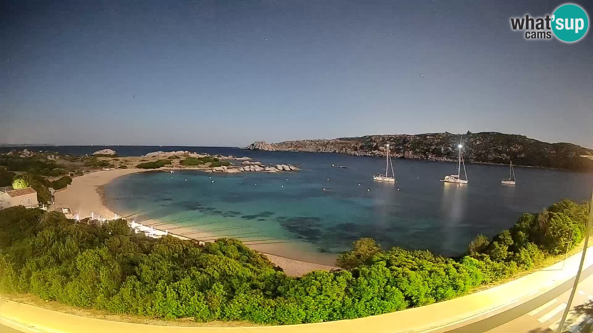 Webcam Rena di Levante – Live View from Capo Testa