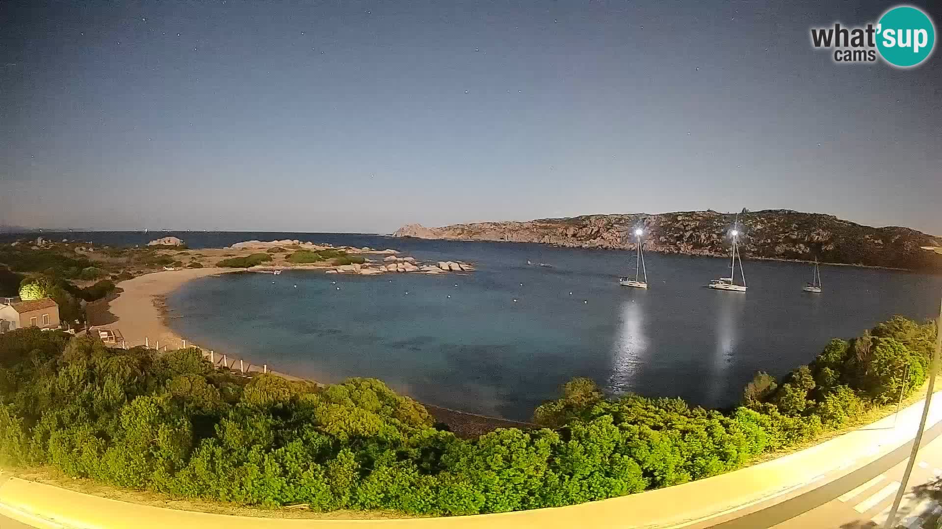 Webcam Rena di Levante – Live View from Capo Testa